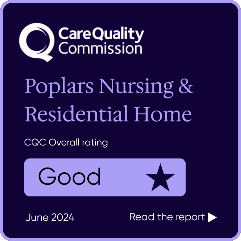 Poplars CQC Rating of Good logo