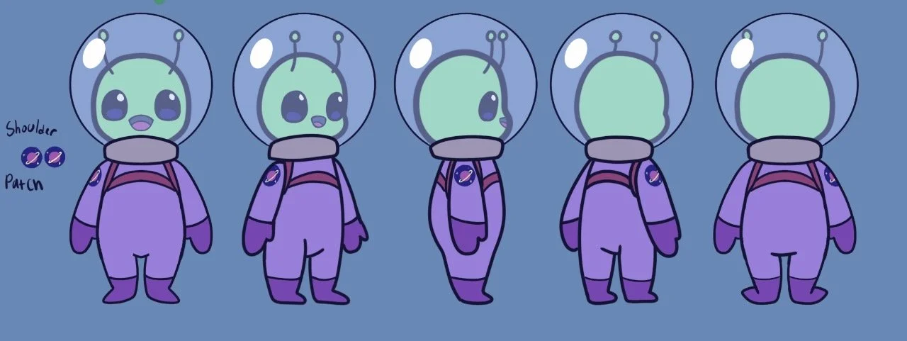 First pass of character Design
