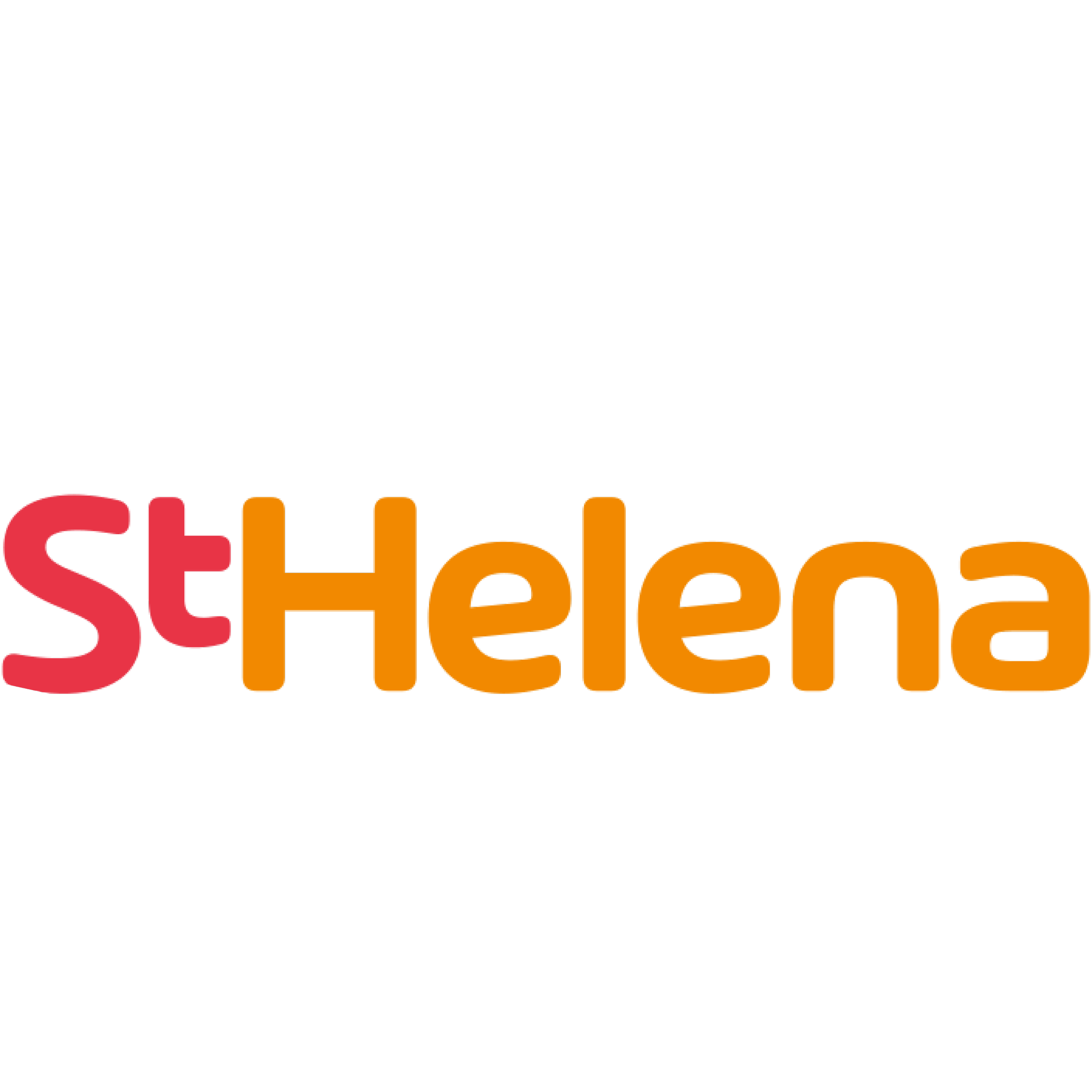 Colorful text logo that reads 'stHEENA' with 'st' in pink and 'HEENA' in orange