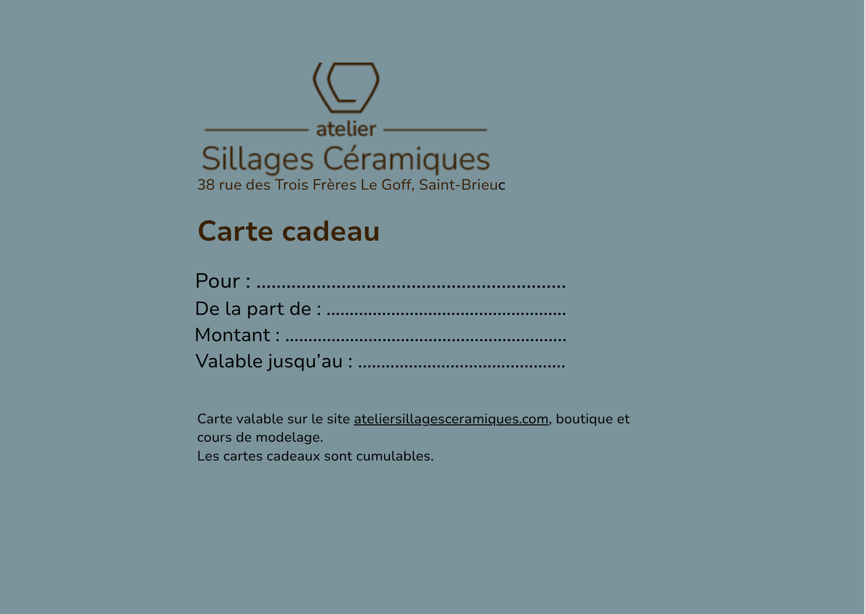 Carte cadeau
