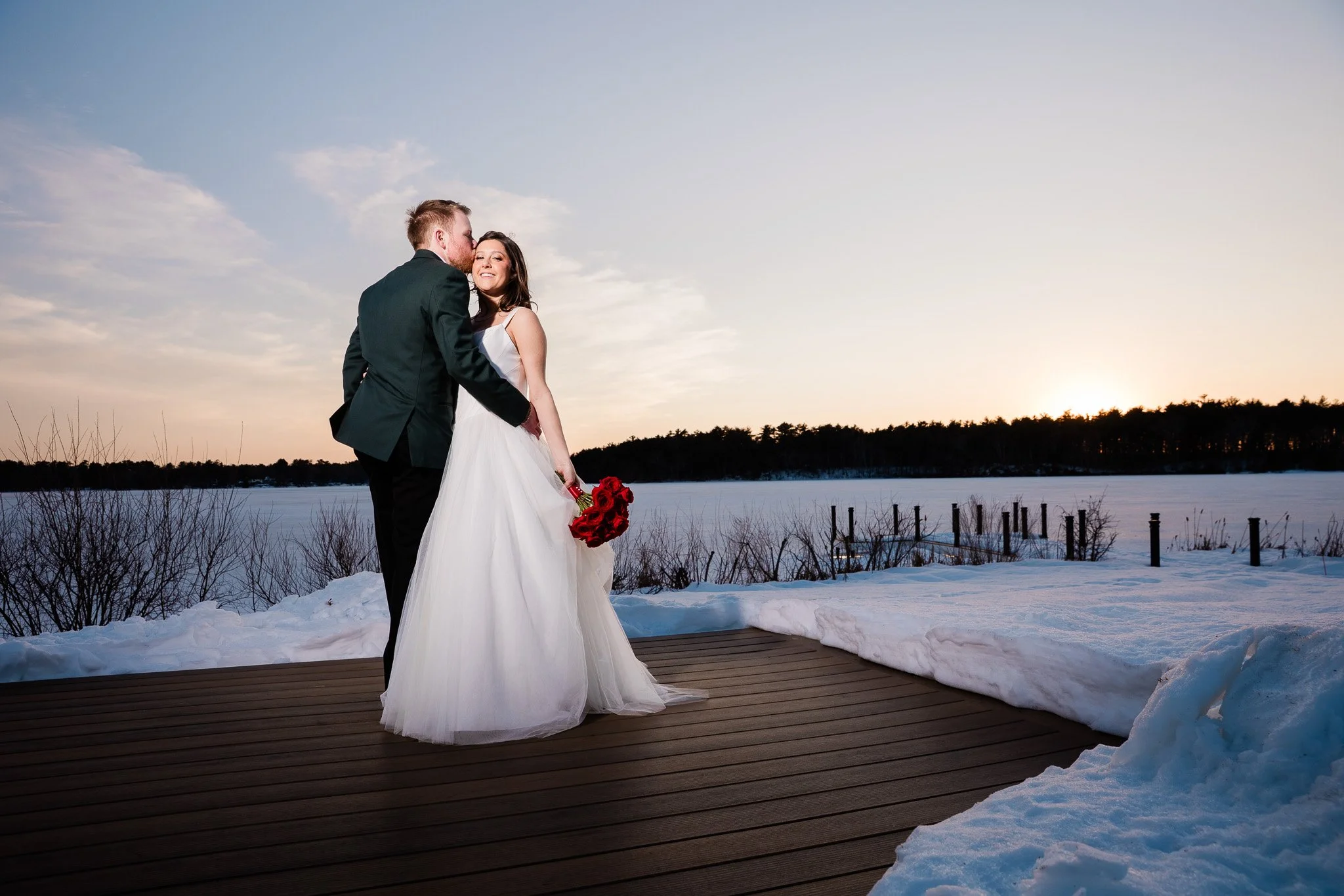 Victoria &amp; Kyle — The Lakehouse | Halifax, MA Wedding Photography