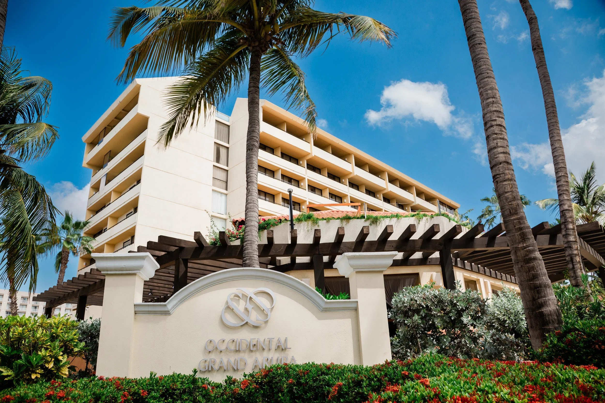 Palm Beach Aruba wedding venue at the Occidental Grand Aruba