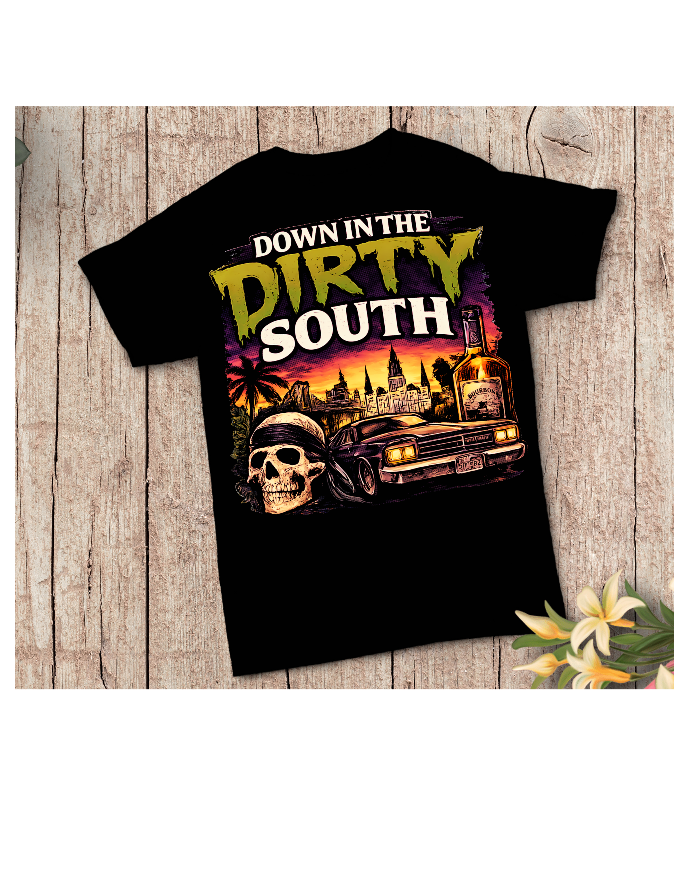 Crescent City - Dirty South Tee
