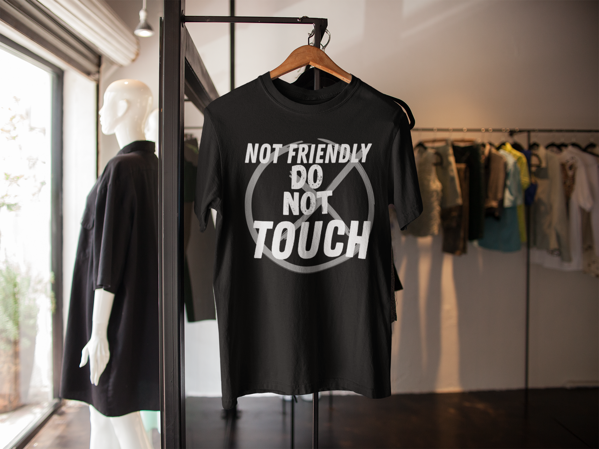 Statement Tee - Not Friendly