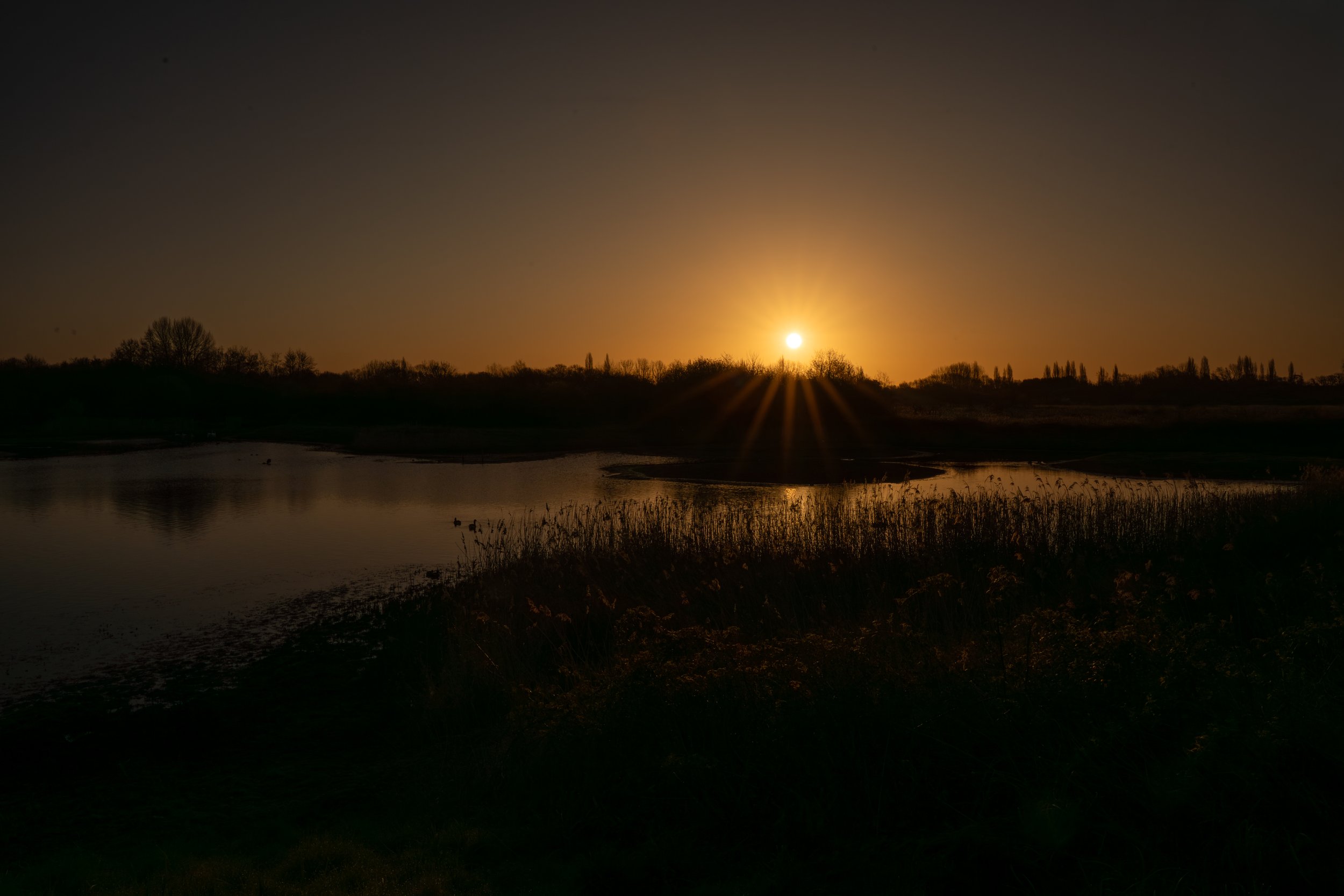 Sunrise over the Marshlands