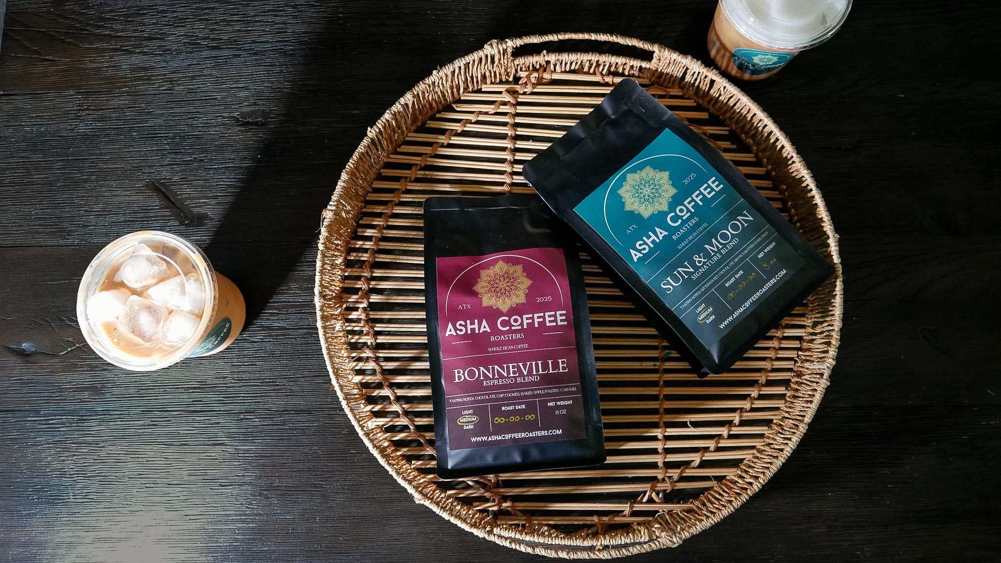 Austin Texas Specialty Coffee Roasters, Asha Coffee Blends