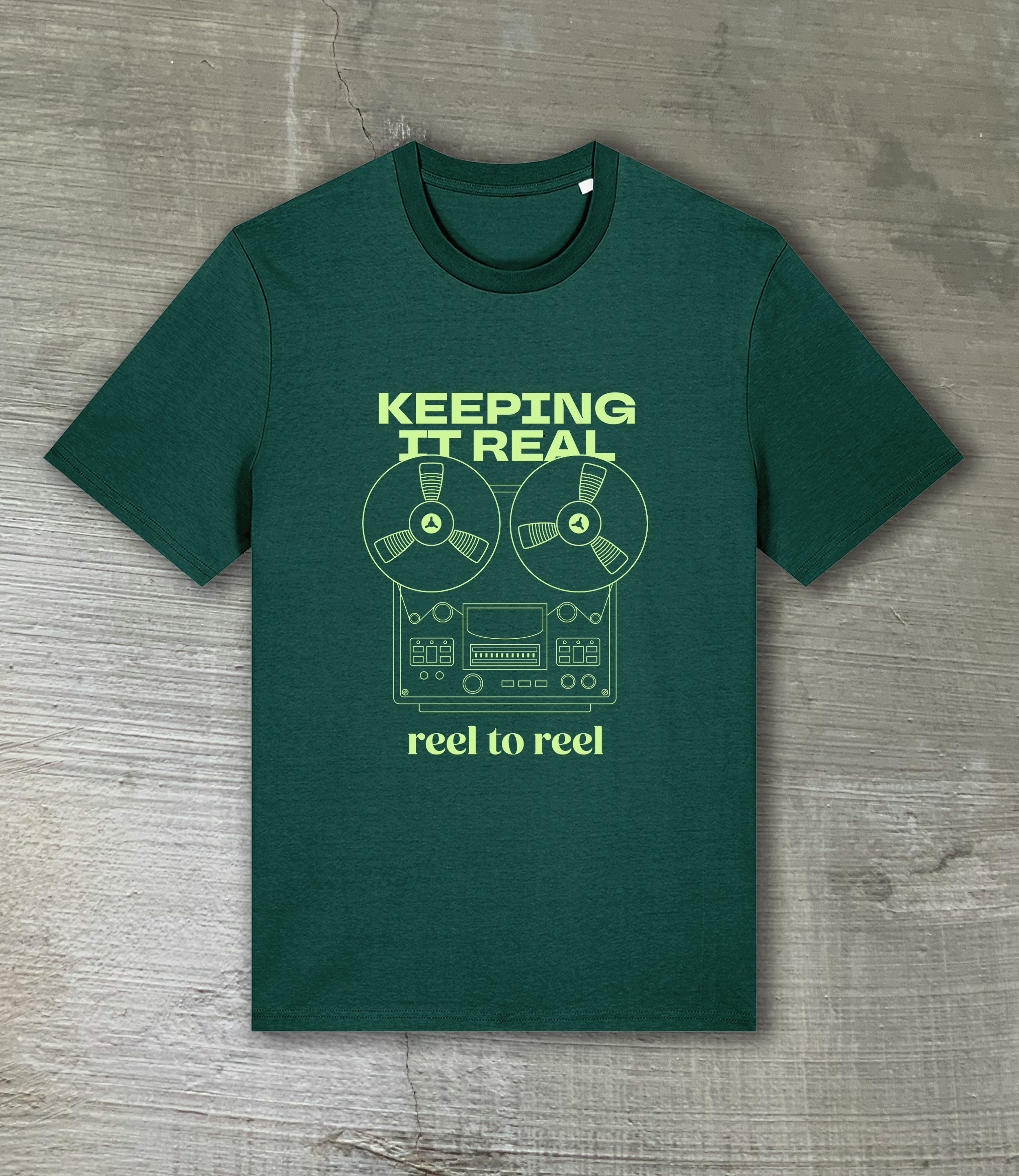 Reel to Reel – Glazed Green