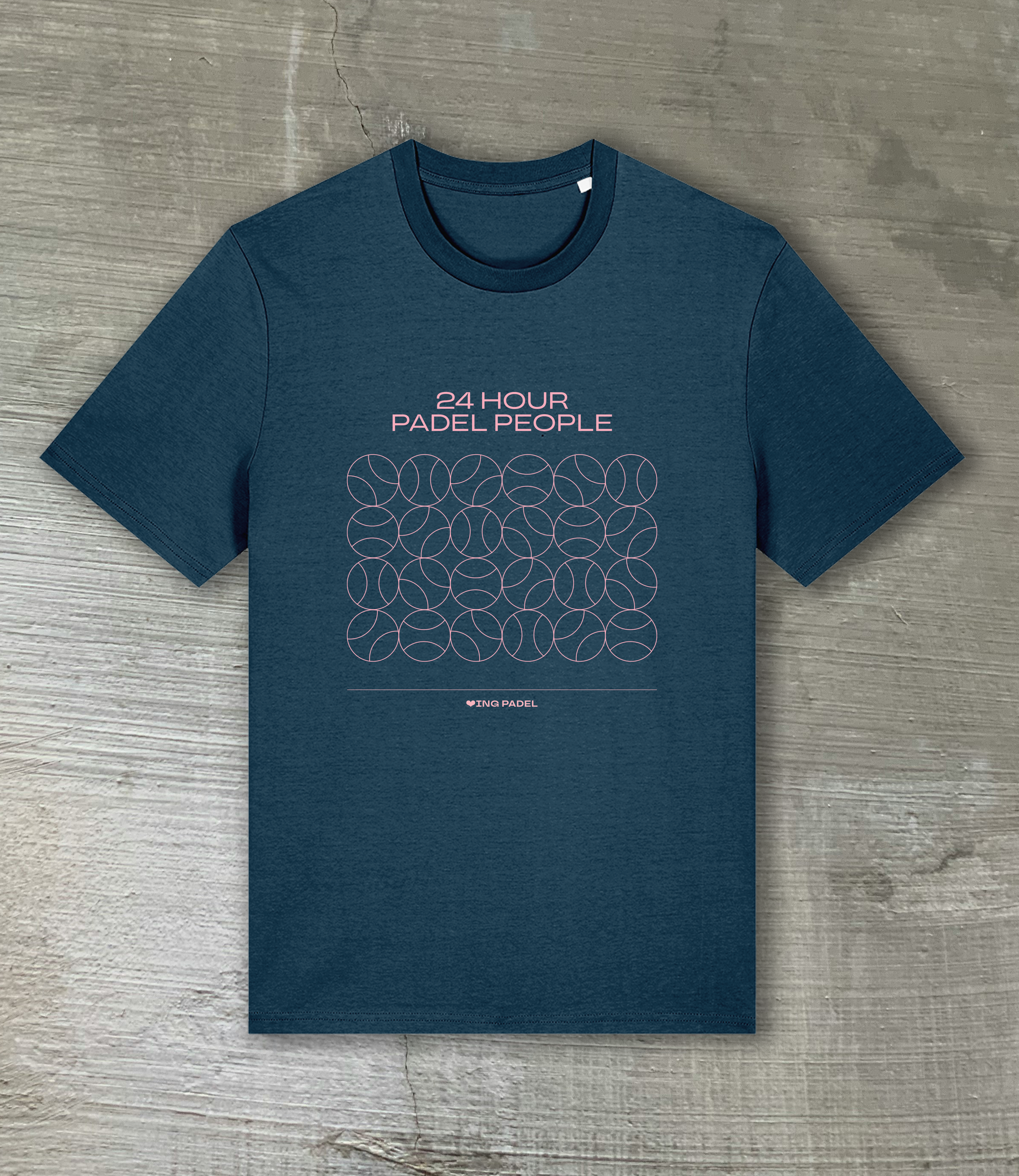 24 Hour Geometric – Deep Teal