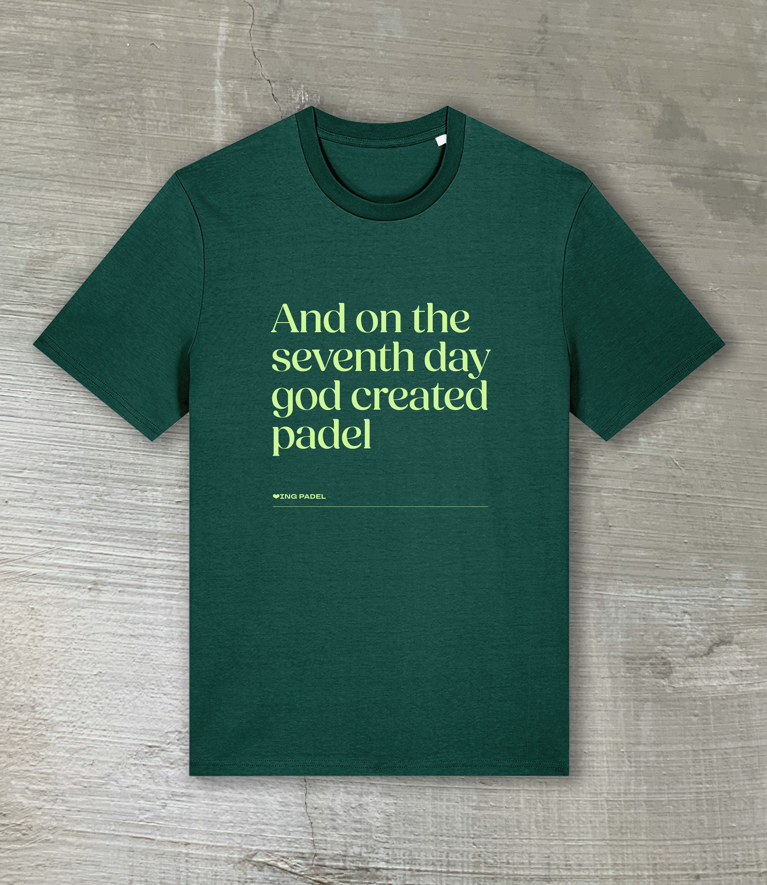 God Created – Glazed Green