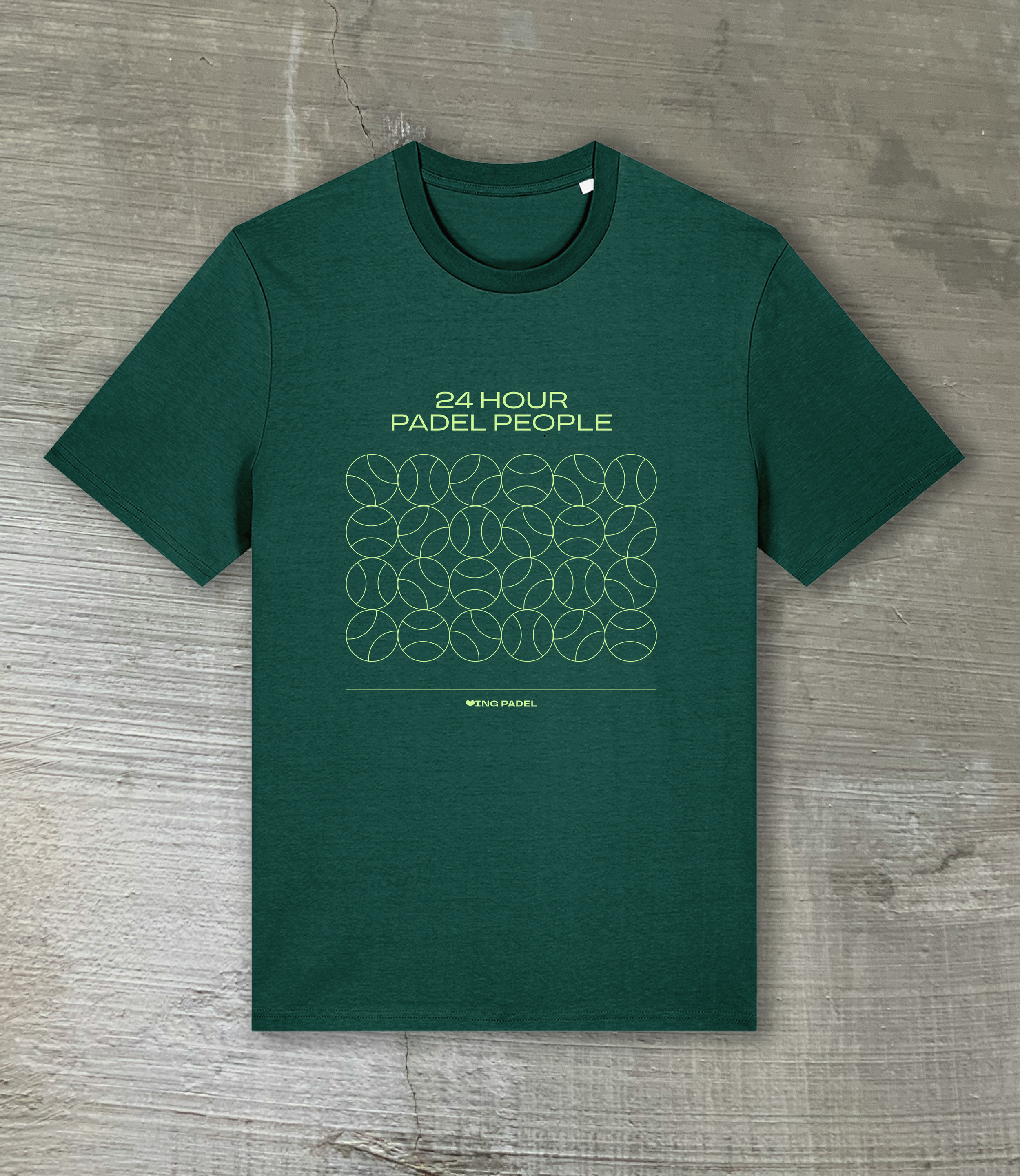 24 Hour Geometric – Glazed Green