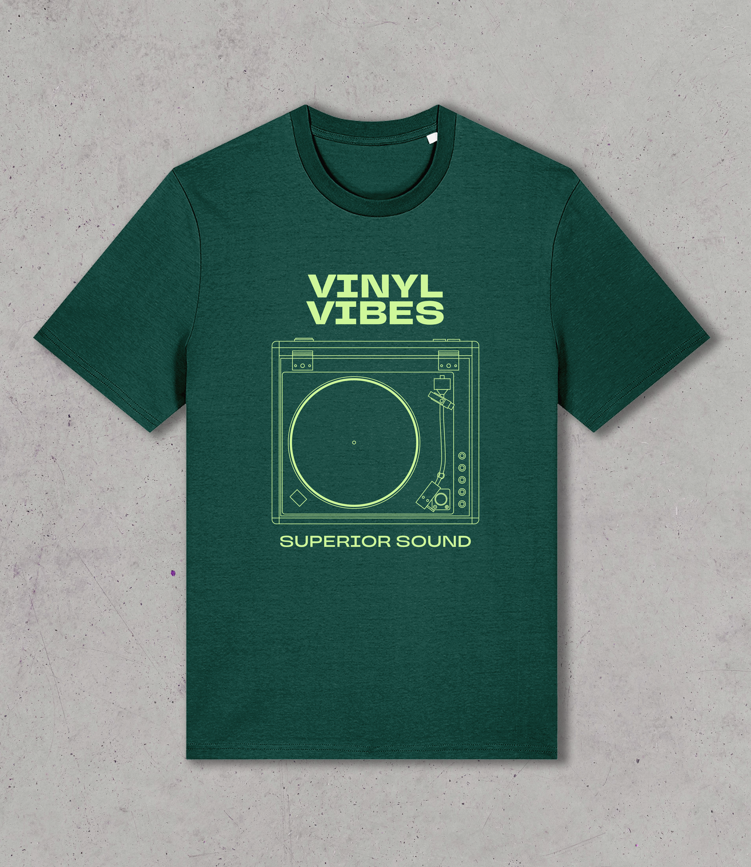 Turntable – Glazed Green