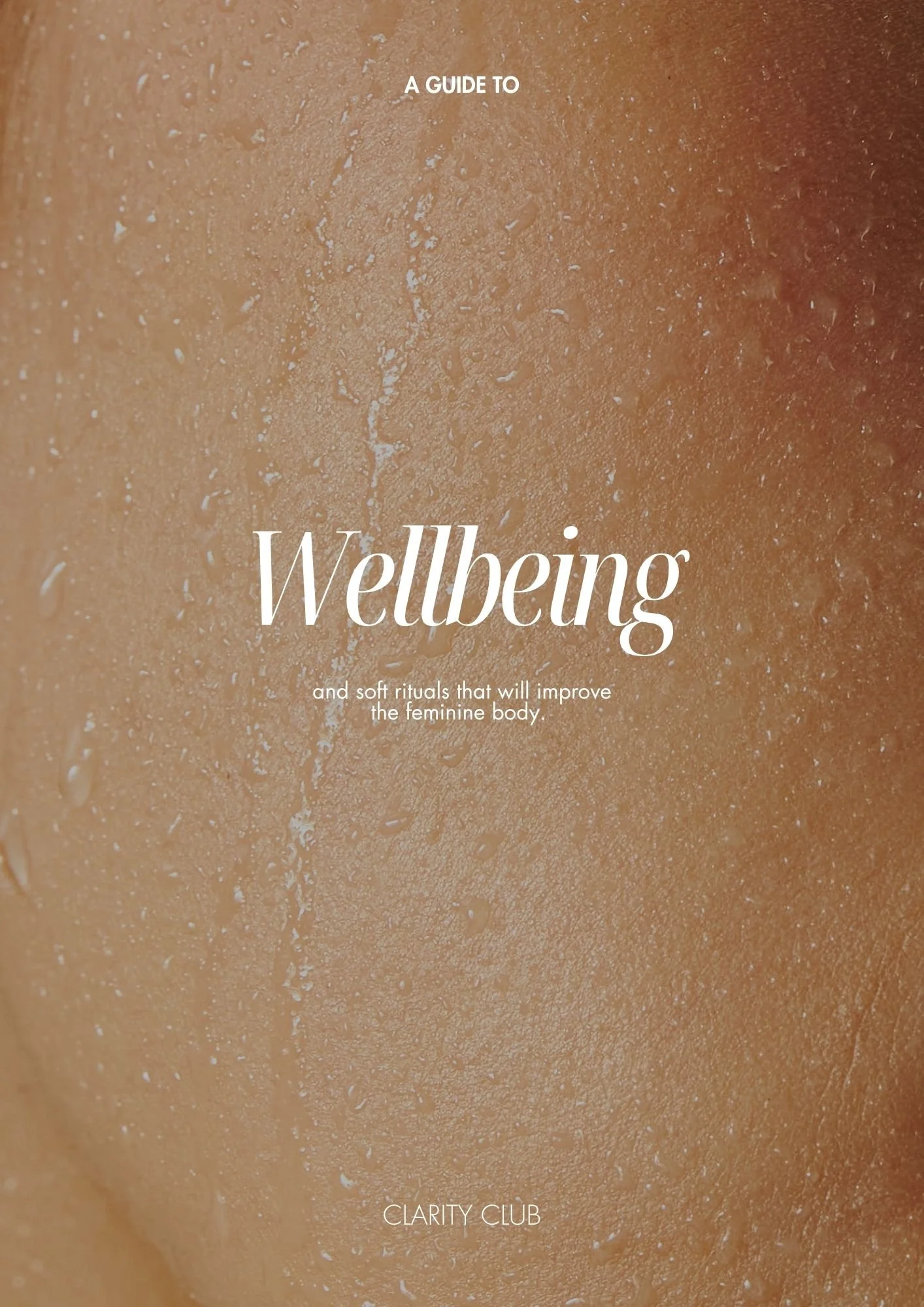 PRE ORDER - The Wellbeing Guide