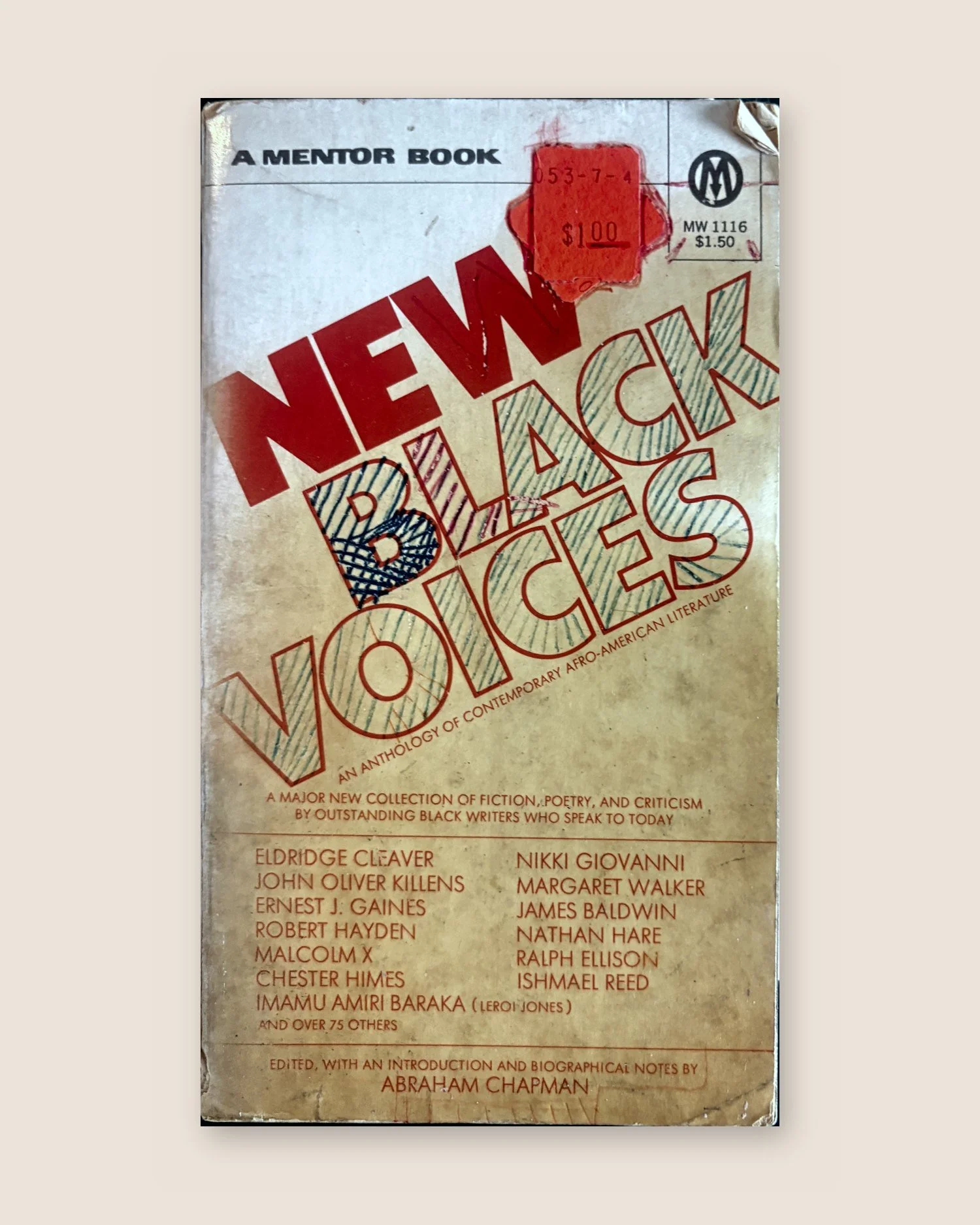 New Black Voices: An Anthology of Contemporary Afro-American Literature