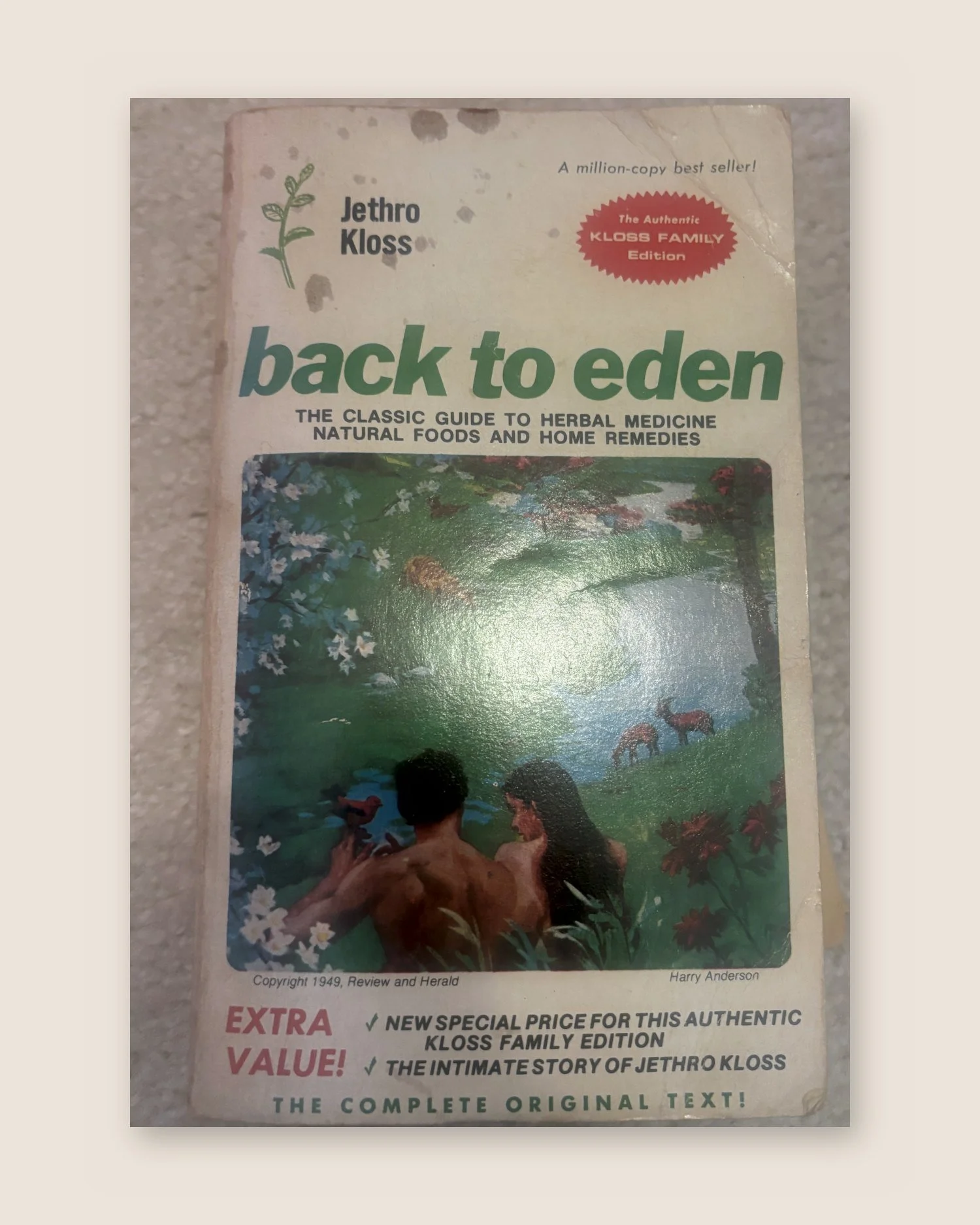 Back to Eden
