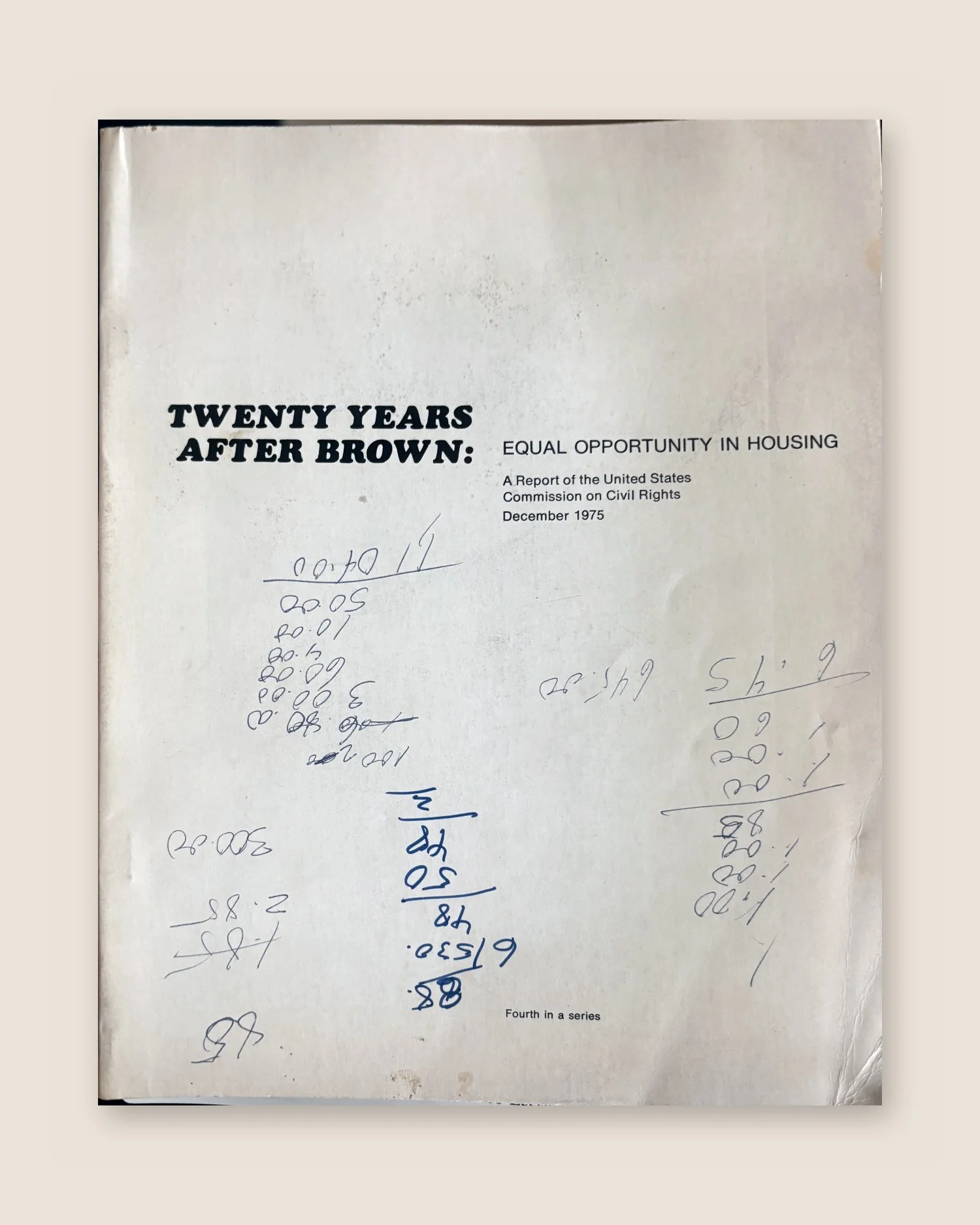 Twenty Years After Brown: Equal Opportunity in Housing