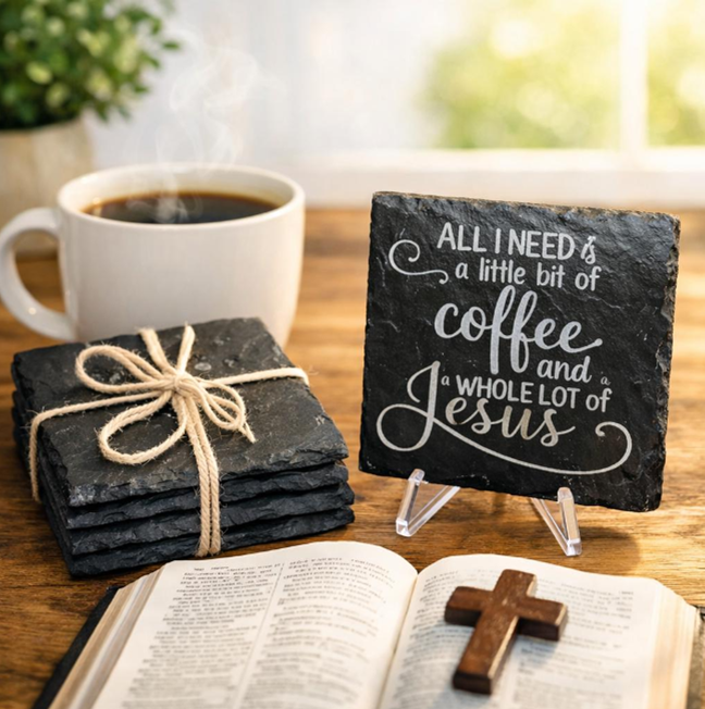 Jesus coasters rrcustomcreations.com