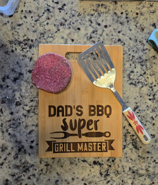 Personalized Bamboo BBQ Cutting Board
