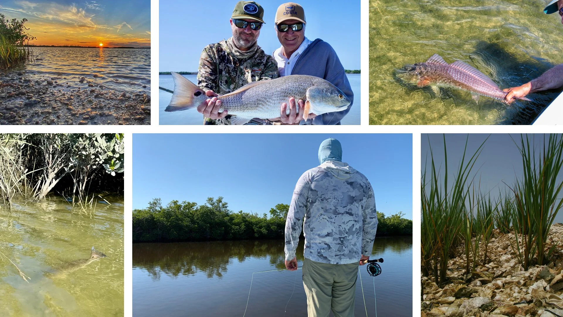Nature Coast redfish fly fishing charters near Homosassa, Crystal River, and Cedar Key, FL.