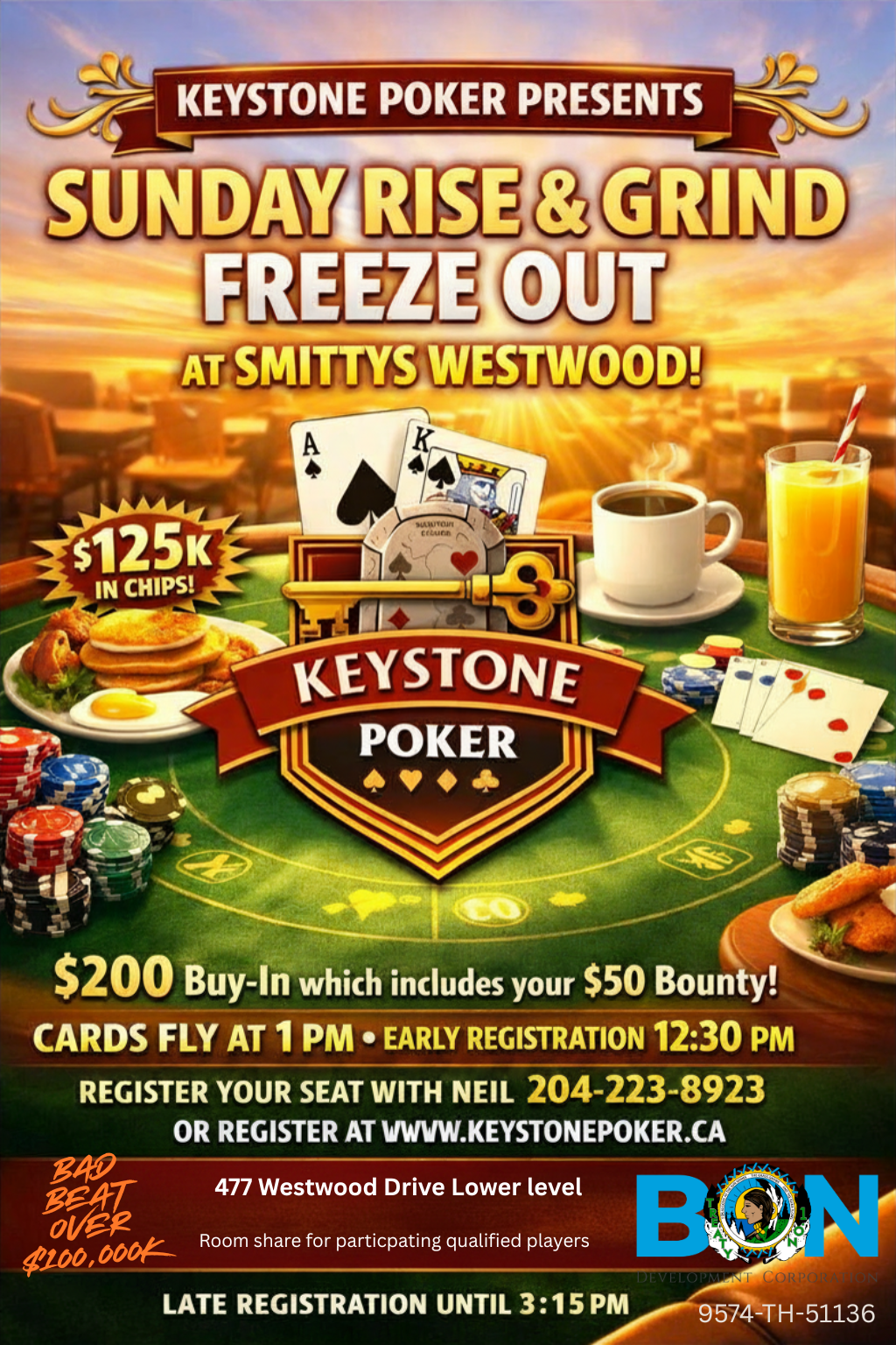 SUNDAY NIGHT POKER AT THE WESTWOOD HOTEL