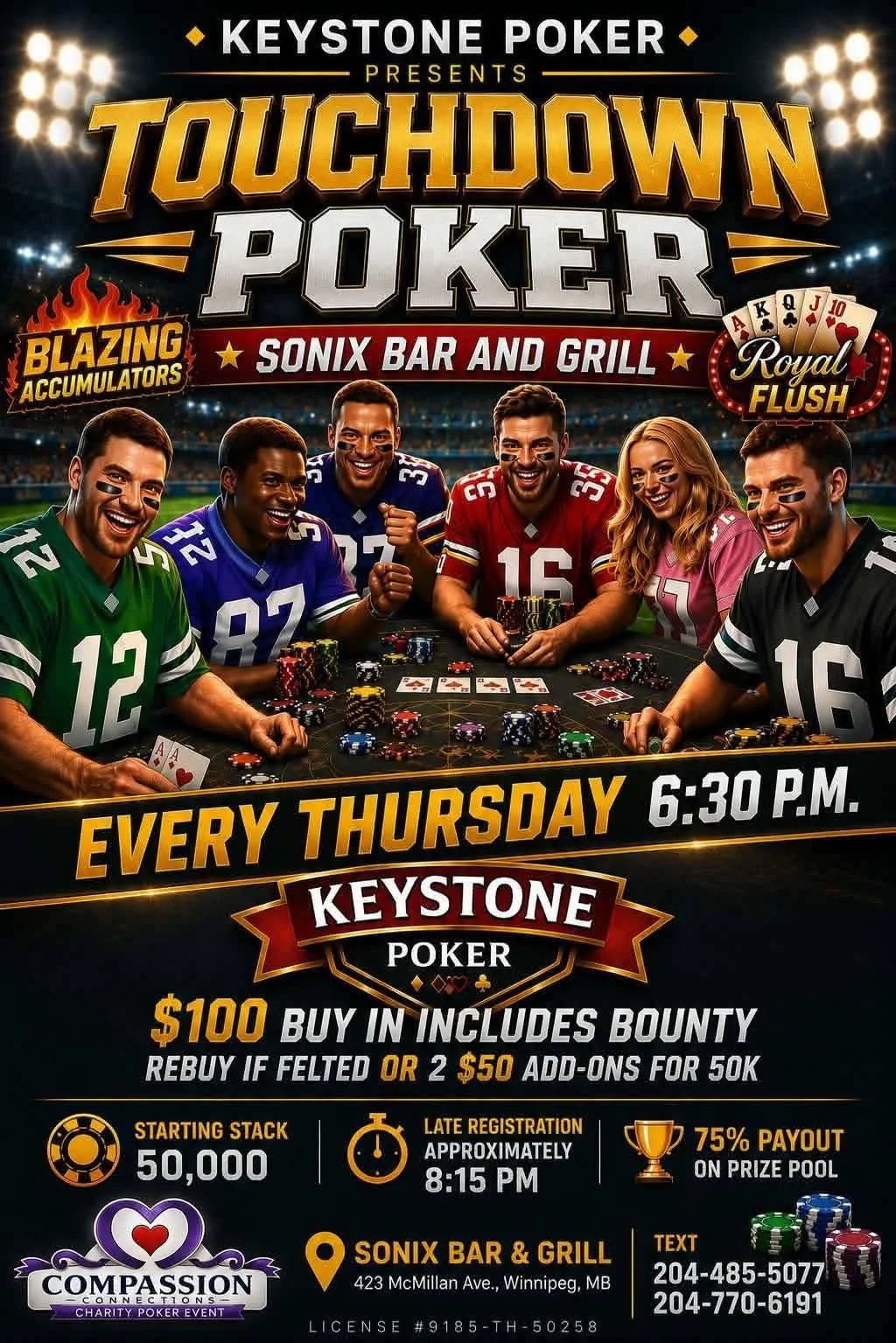 Thursday Night Touchdown Takedown Bounty