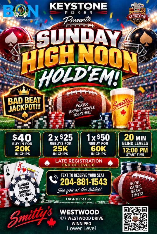 SUNDAY AFTERNOON POKER AT THE WESTWOOD HOTEL