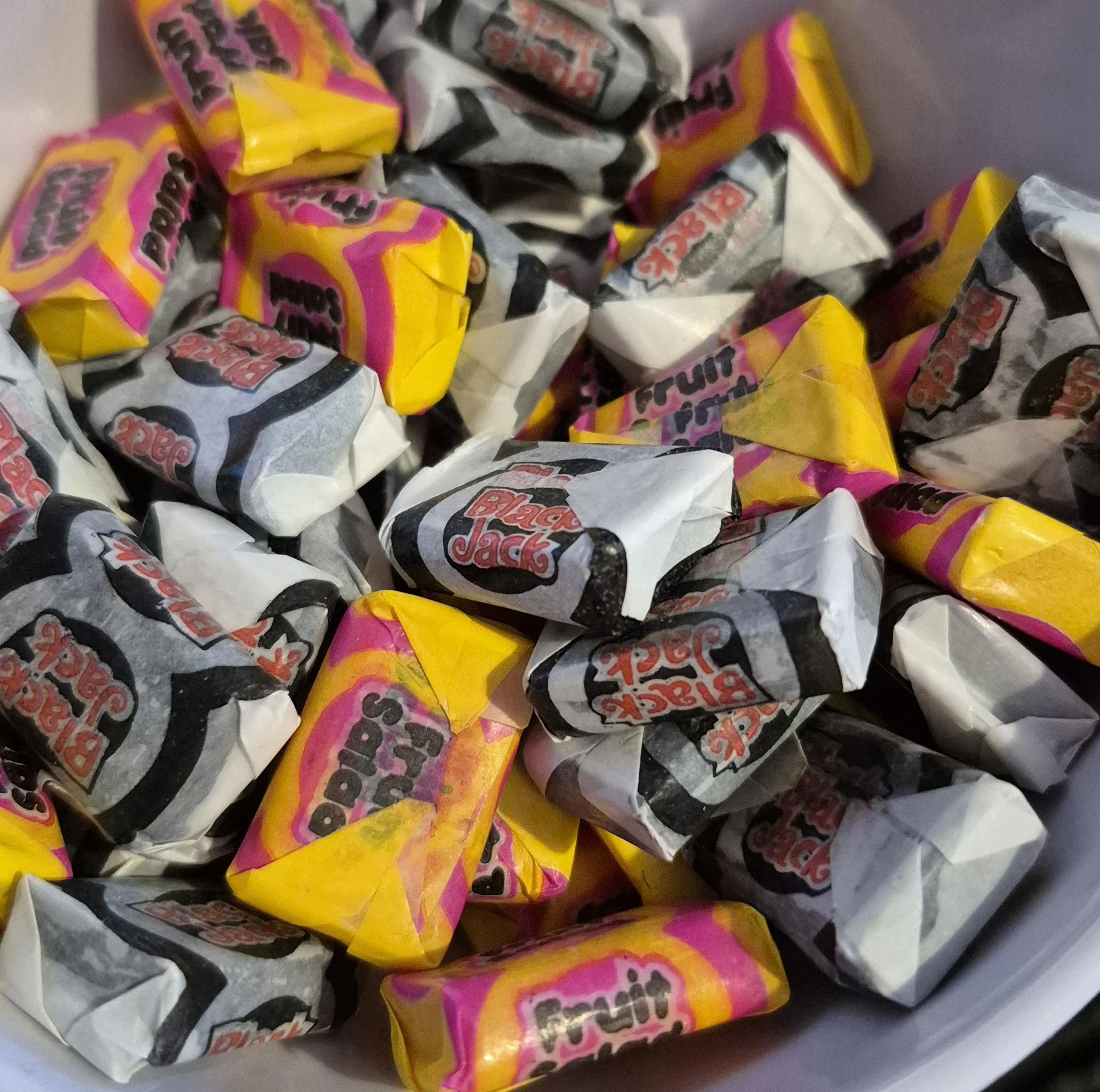 Black jacks and fruit salads