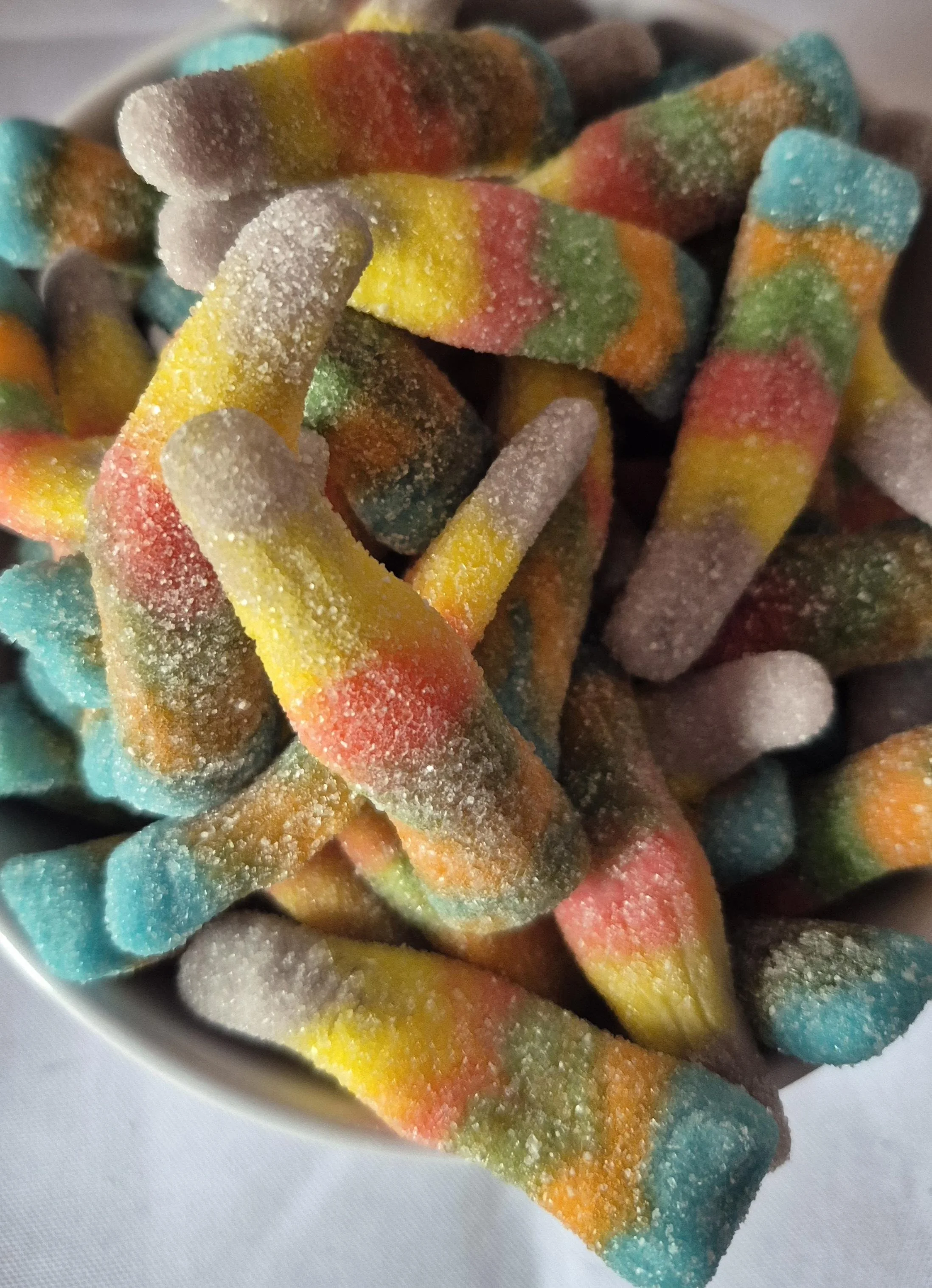 Rainbow bottles