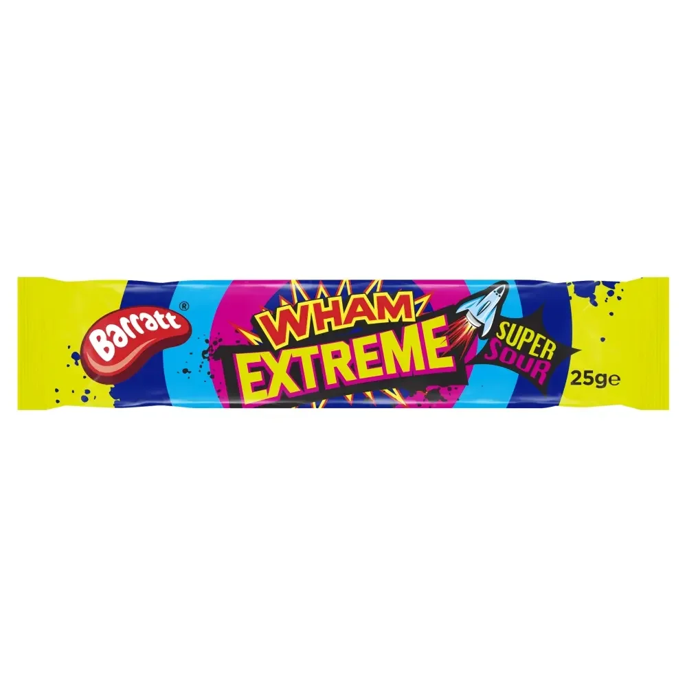 Barratt Wham extreme chew bar 25g