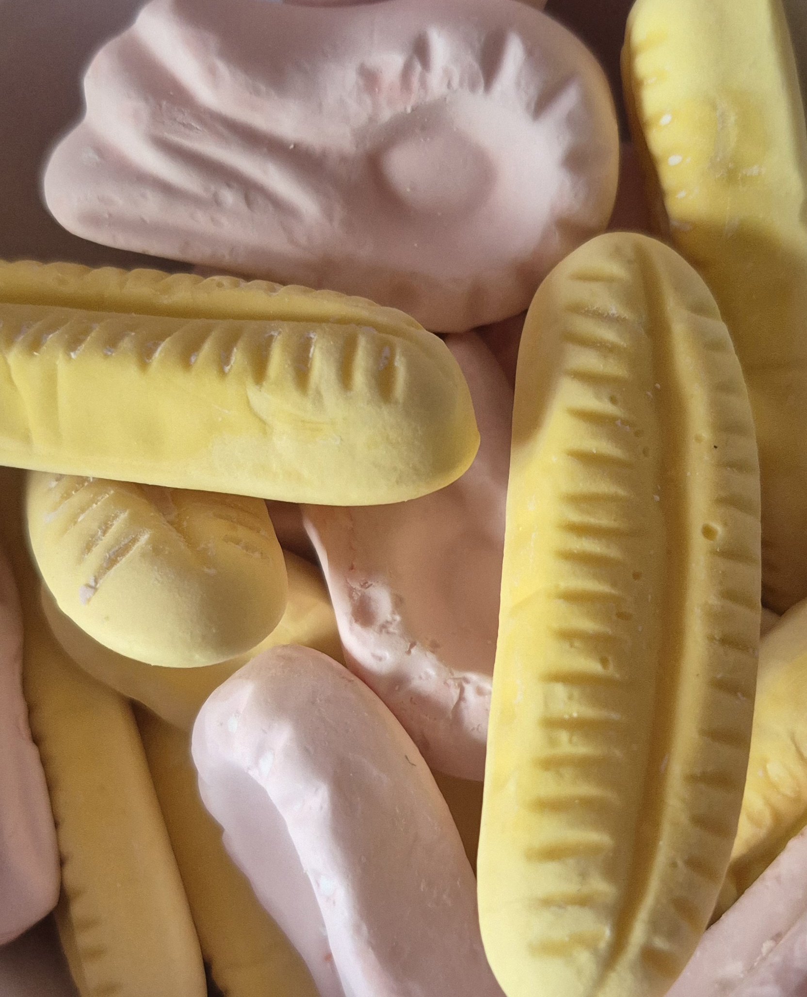 Giant banana and shrimps