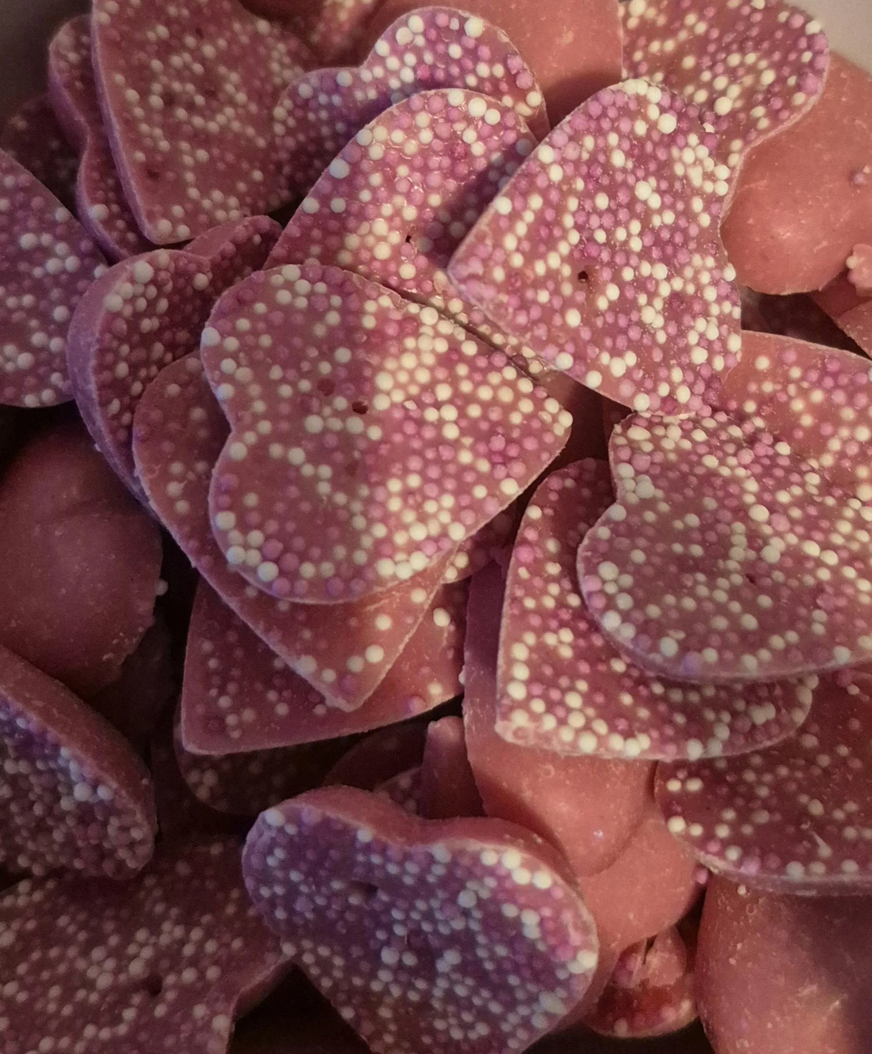 Pink hearts