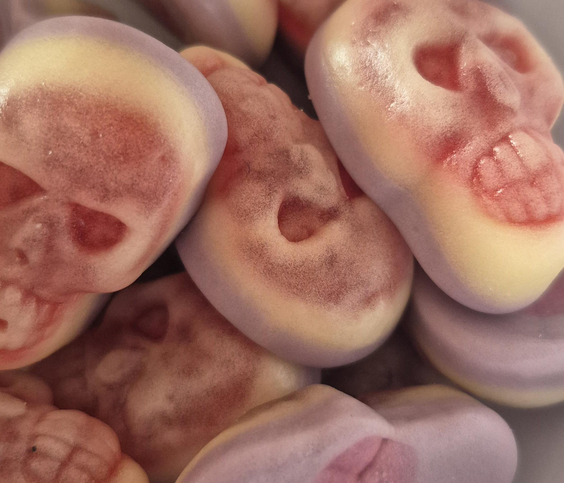 Jelly filled skulls