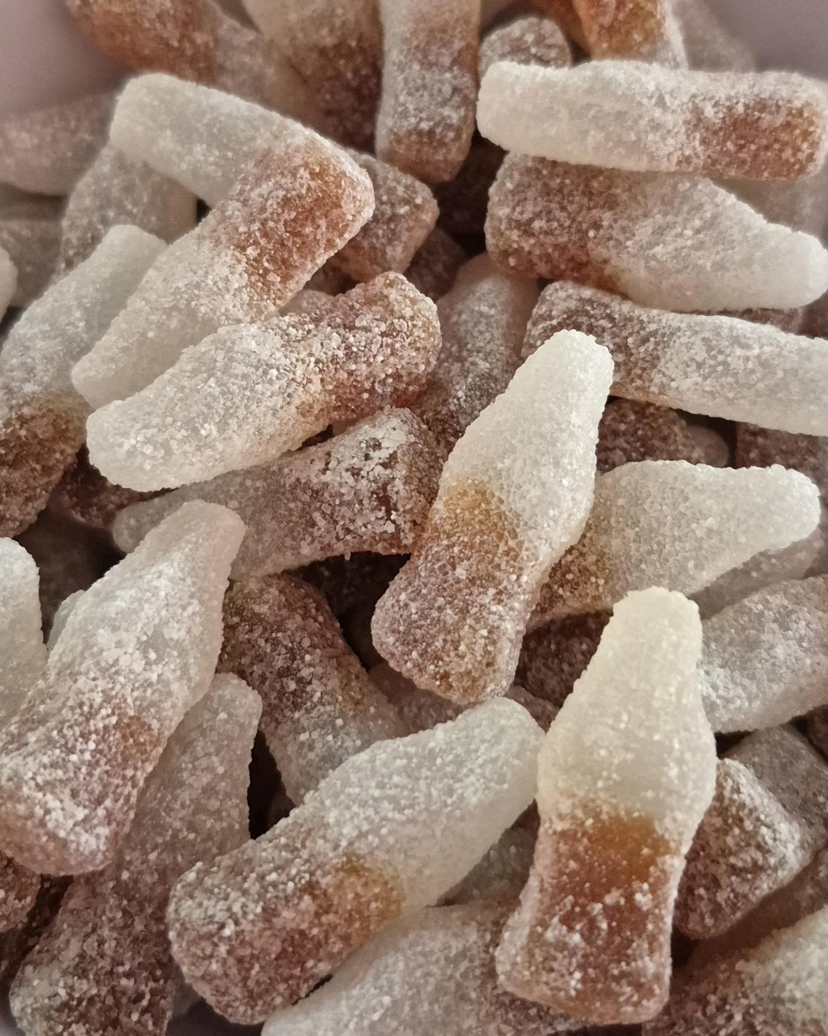 Fizzy cola bottles