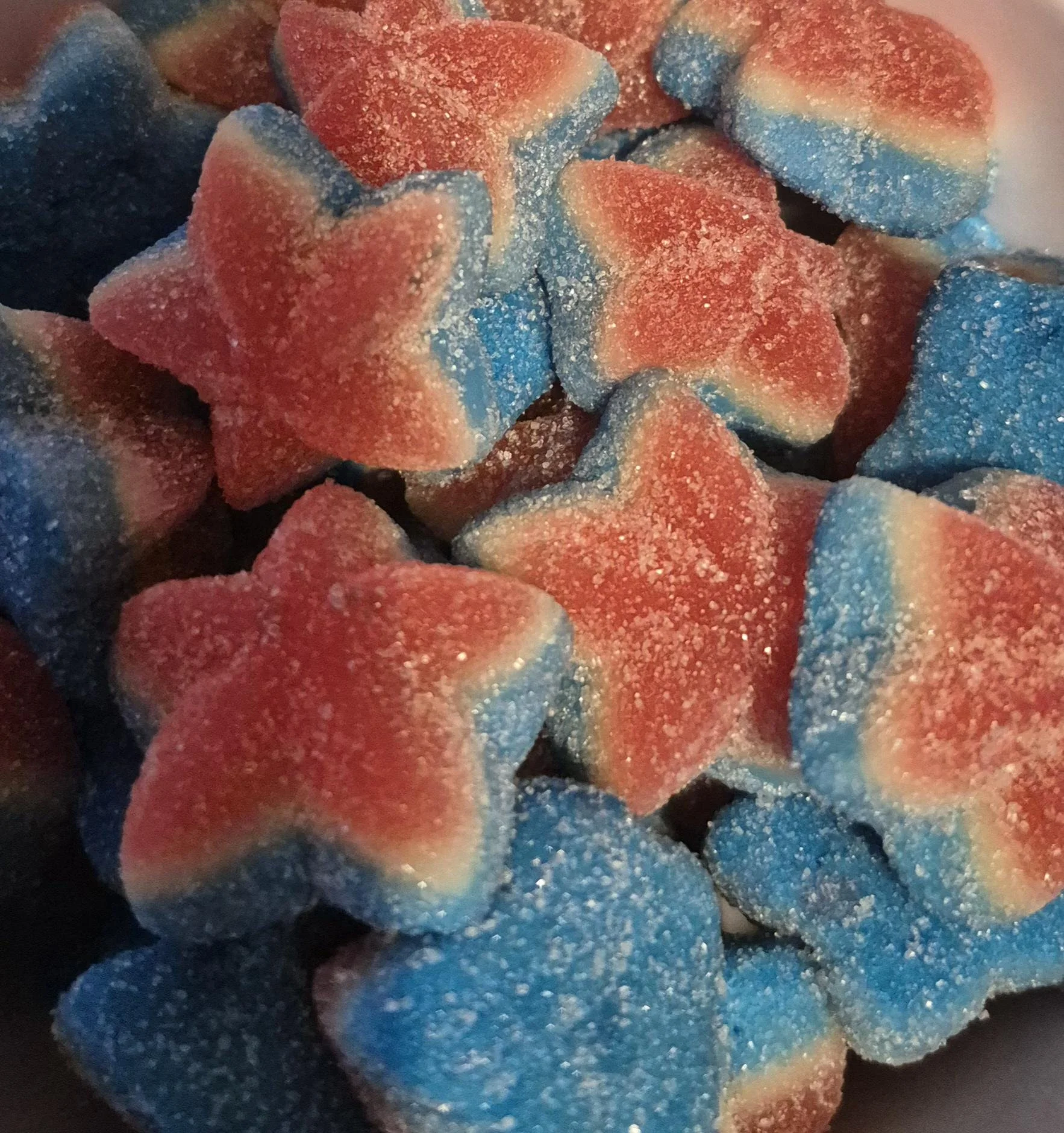 Sugar coated stars