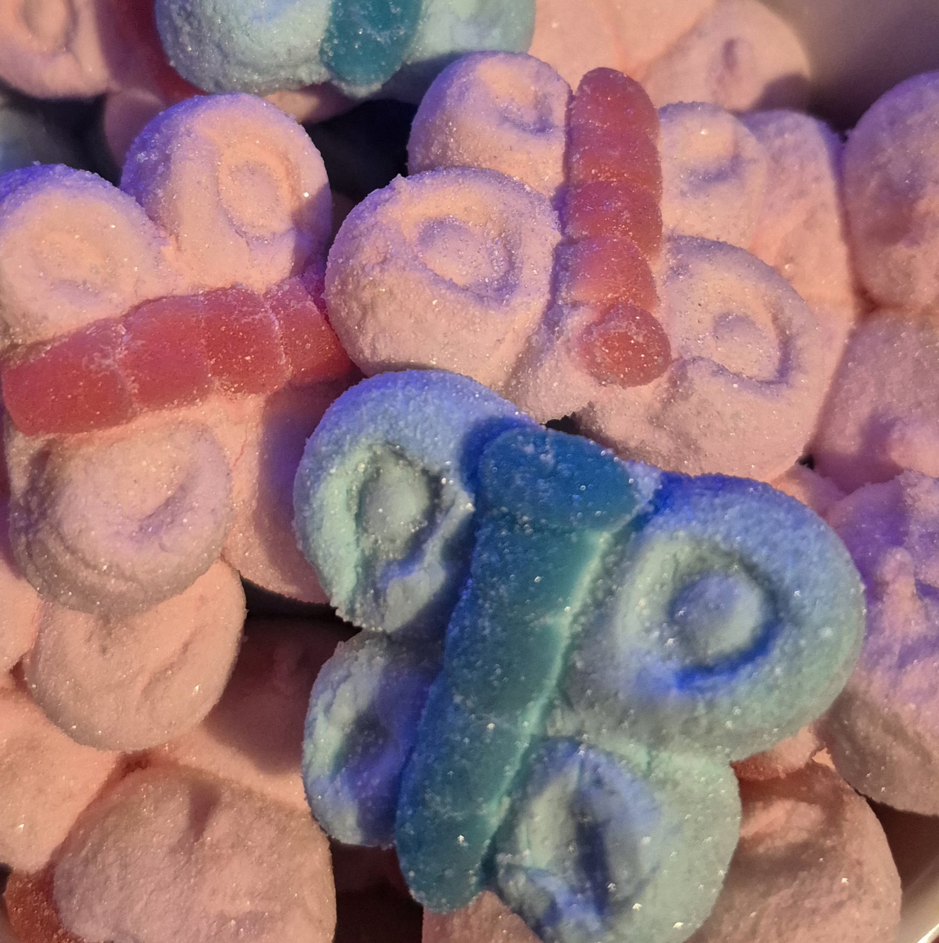 Marshmallow butterflies 100g