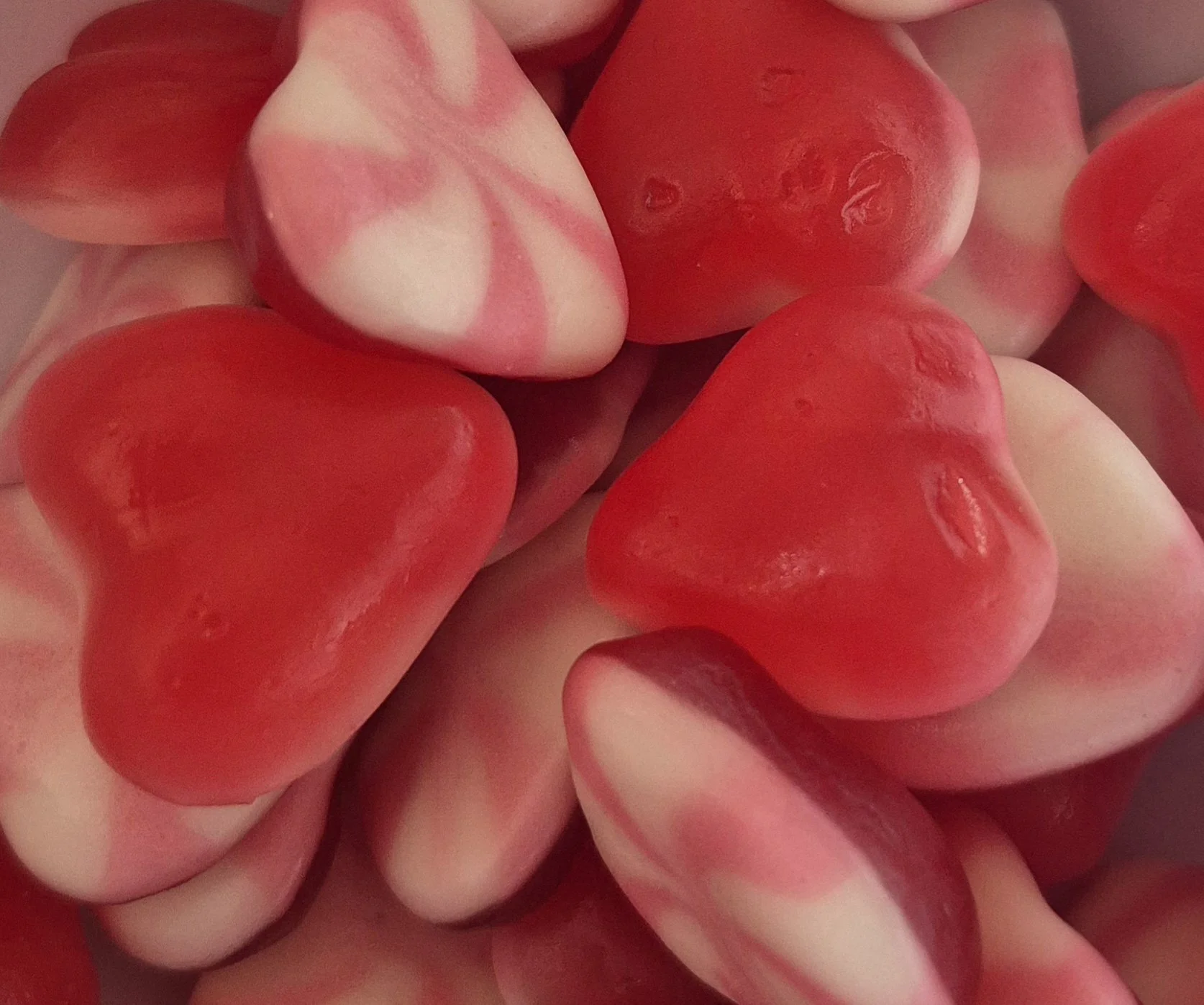 Foam hearts