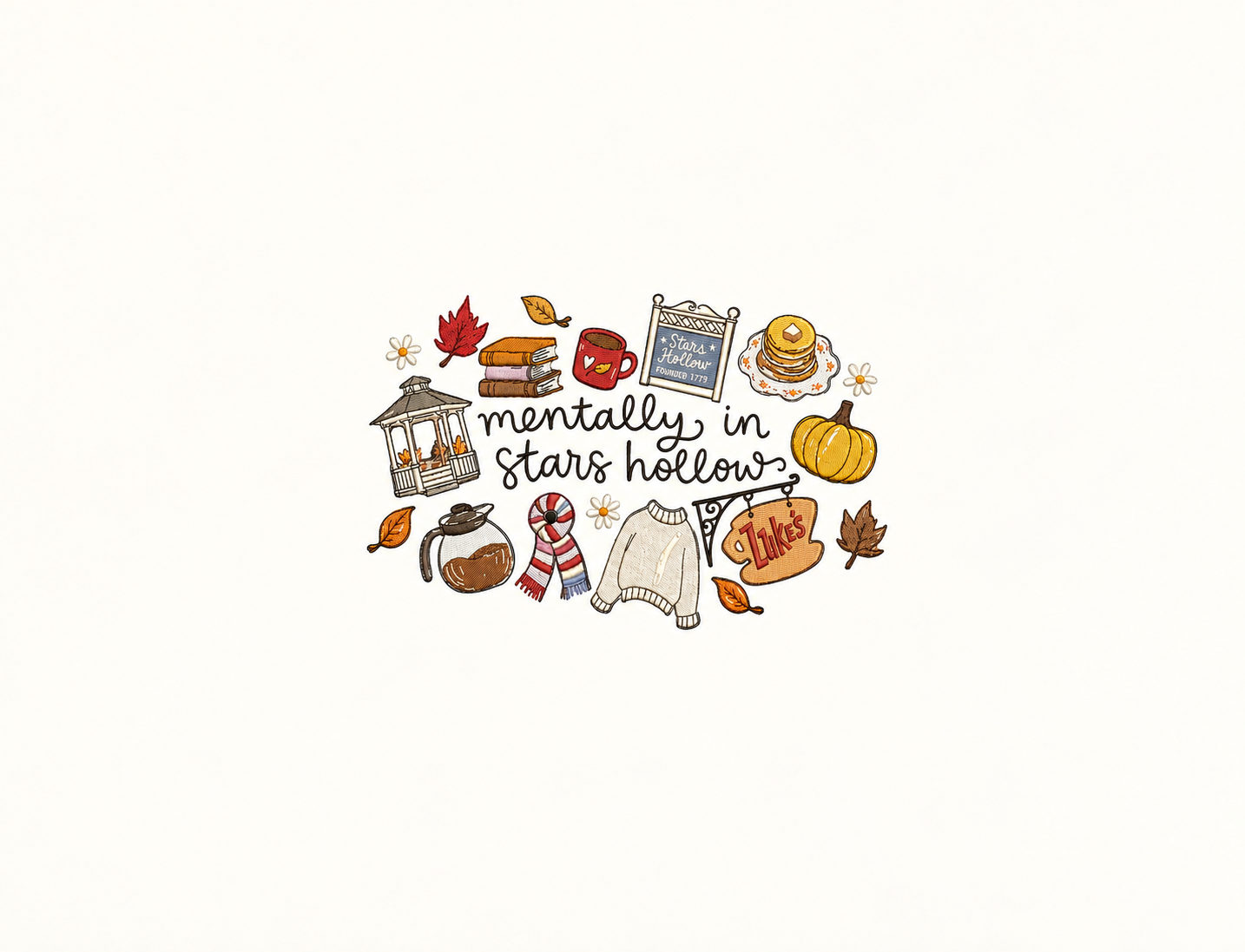 Stars Hollow Adult Sweatshirt