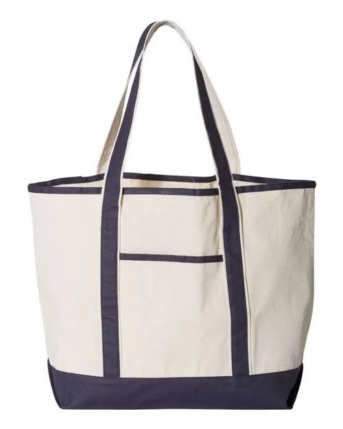 large N:NAVY tote.jpg