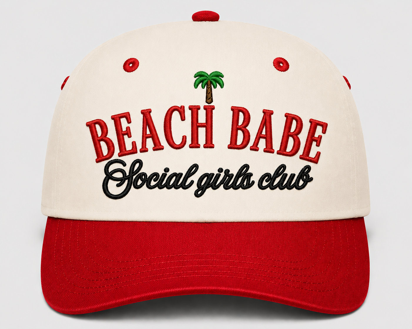 Beach Babe Social Girls Club Hat