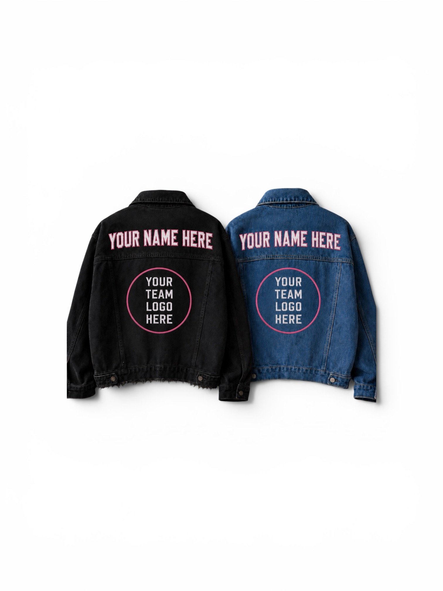 Personalized Team Denim Jackets