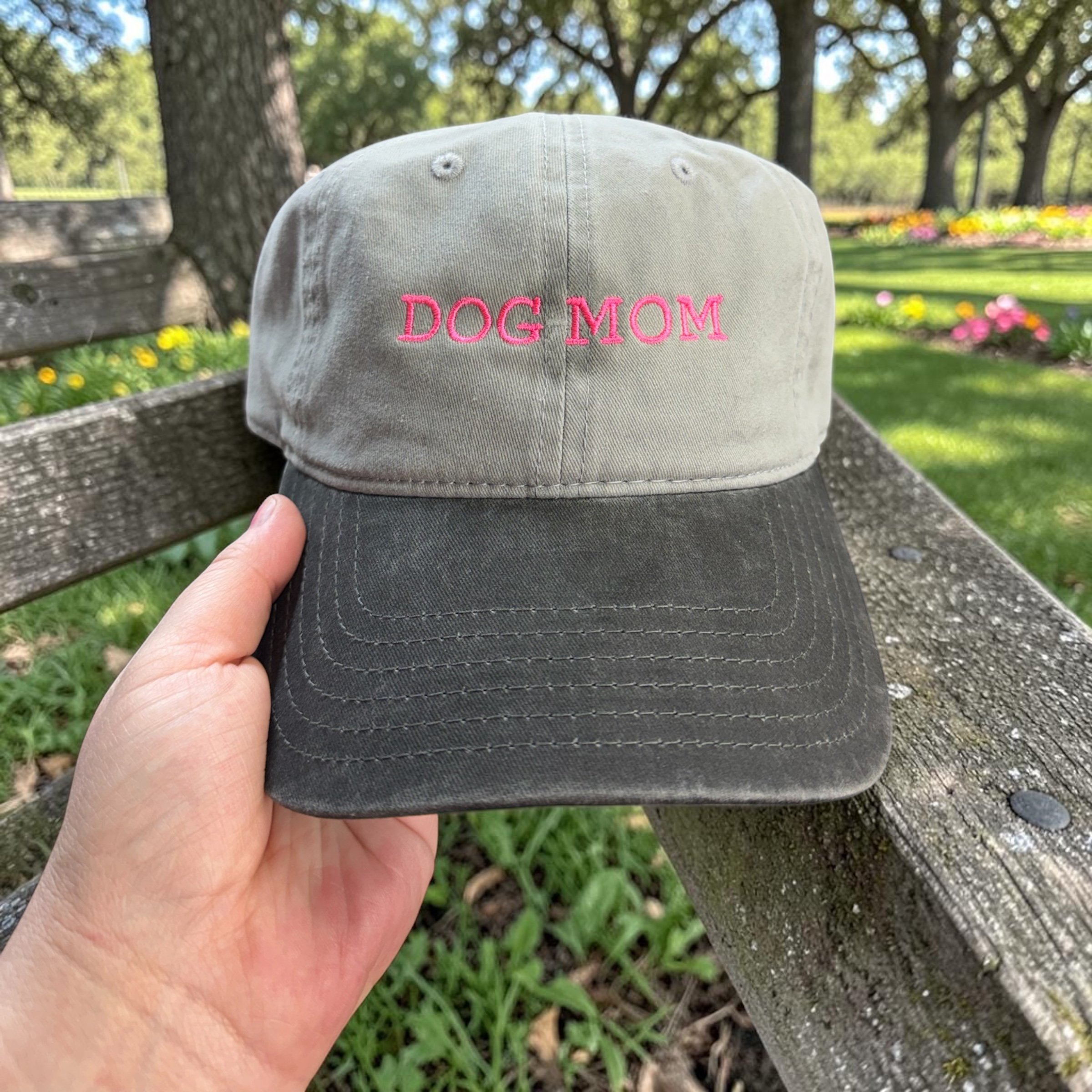 DOG MOM hat