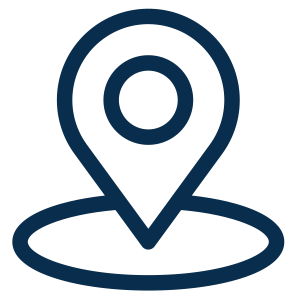 Icon of a location pin on a map