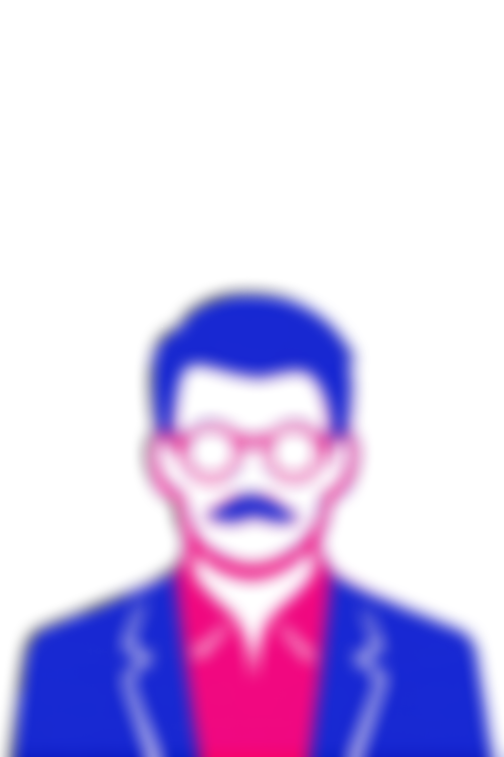Der Körper eines Mannes in einem bunte, infrared-ähnlichen Darstellungsmuster, mit einem schwarzen Hintergrund.
