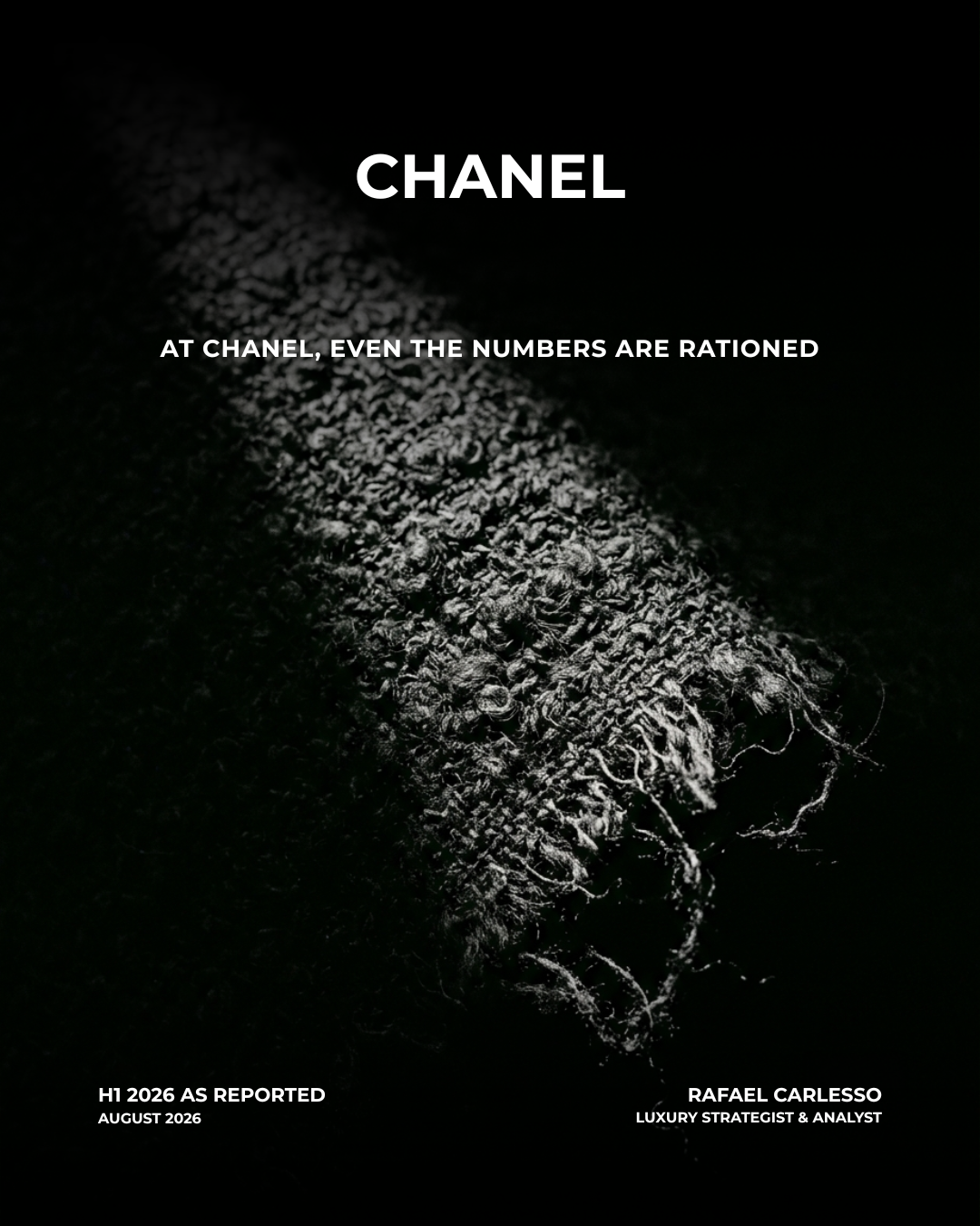 Chanel - H1 2026 AS REPORTED - Brief - Rafael Carlesso