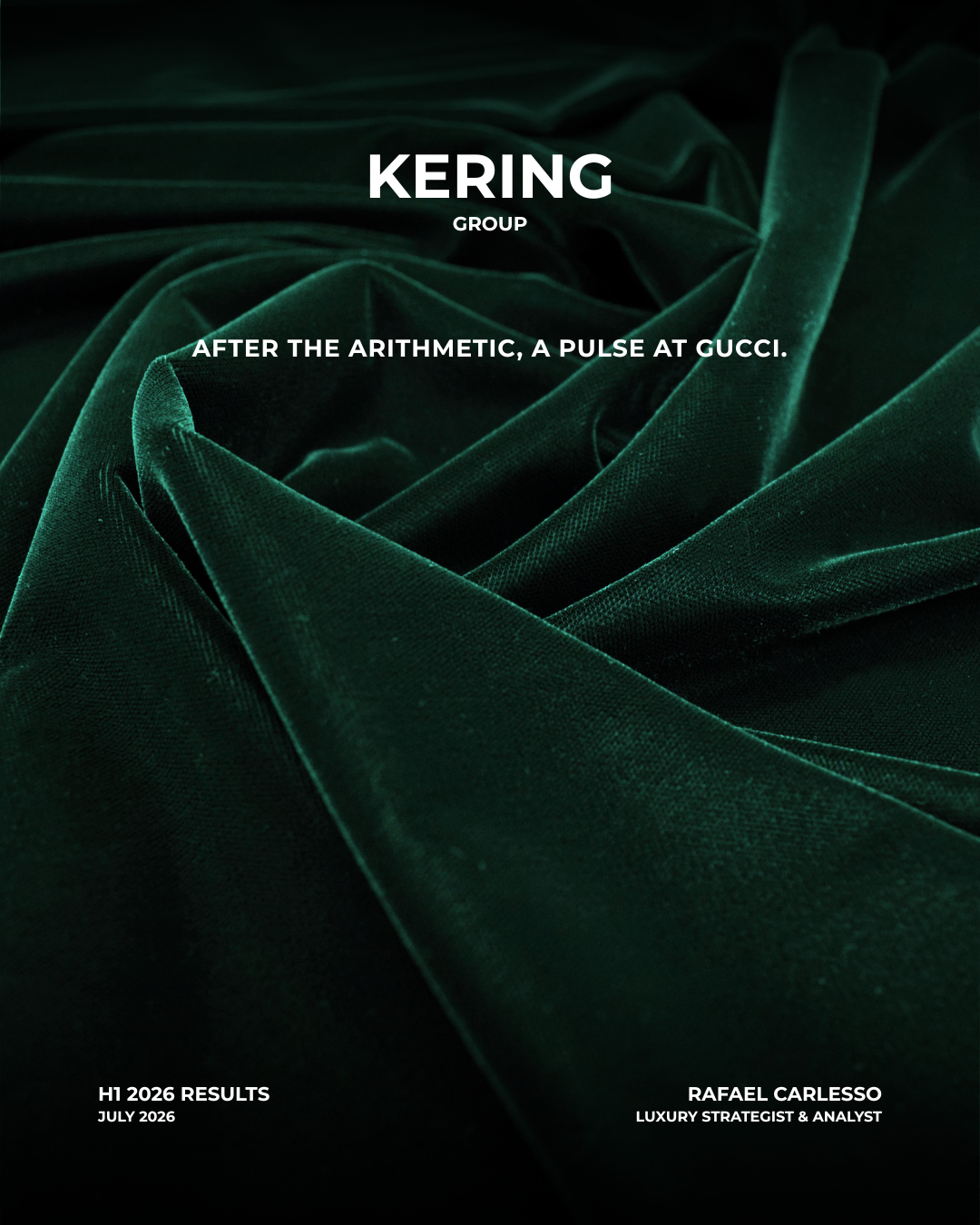 Kering - H1 2026 Results - Gucci - Rafael Carlesso