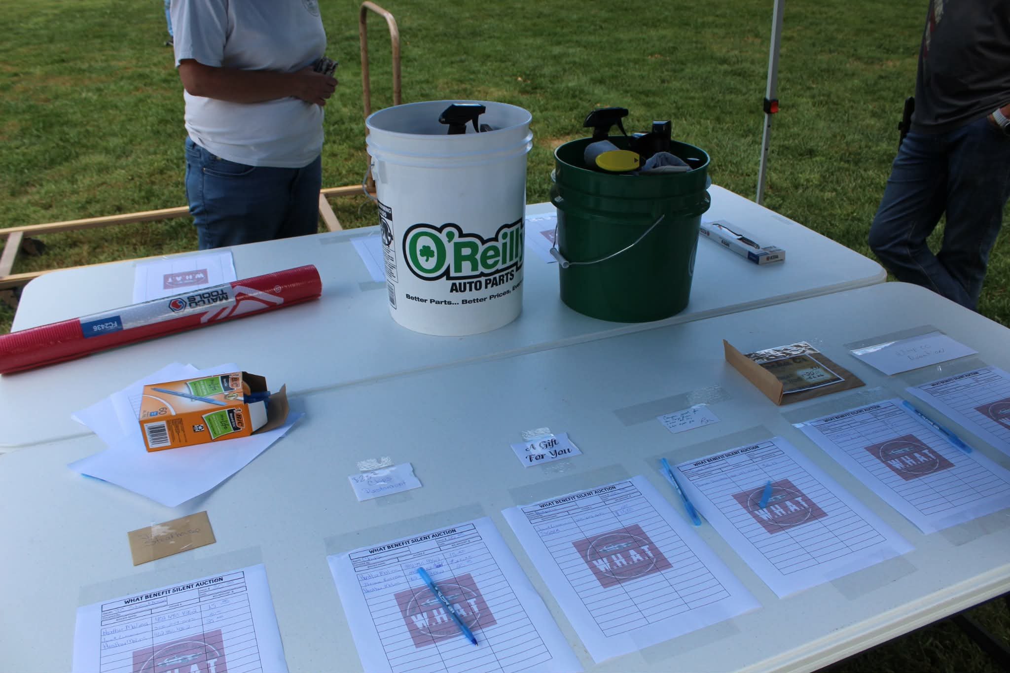 An abundance of silent auction & raffle items!

Shot by our own Wahoo resident, Angiee Dey
