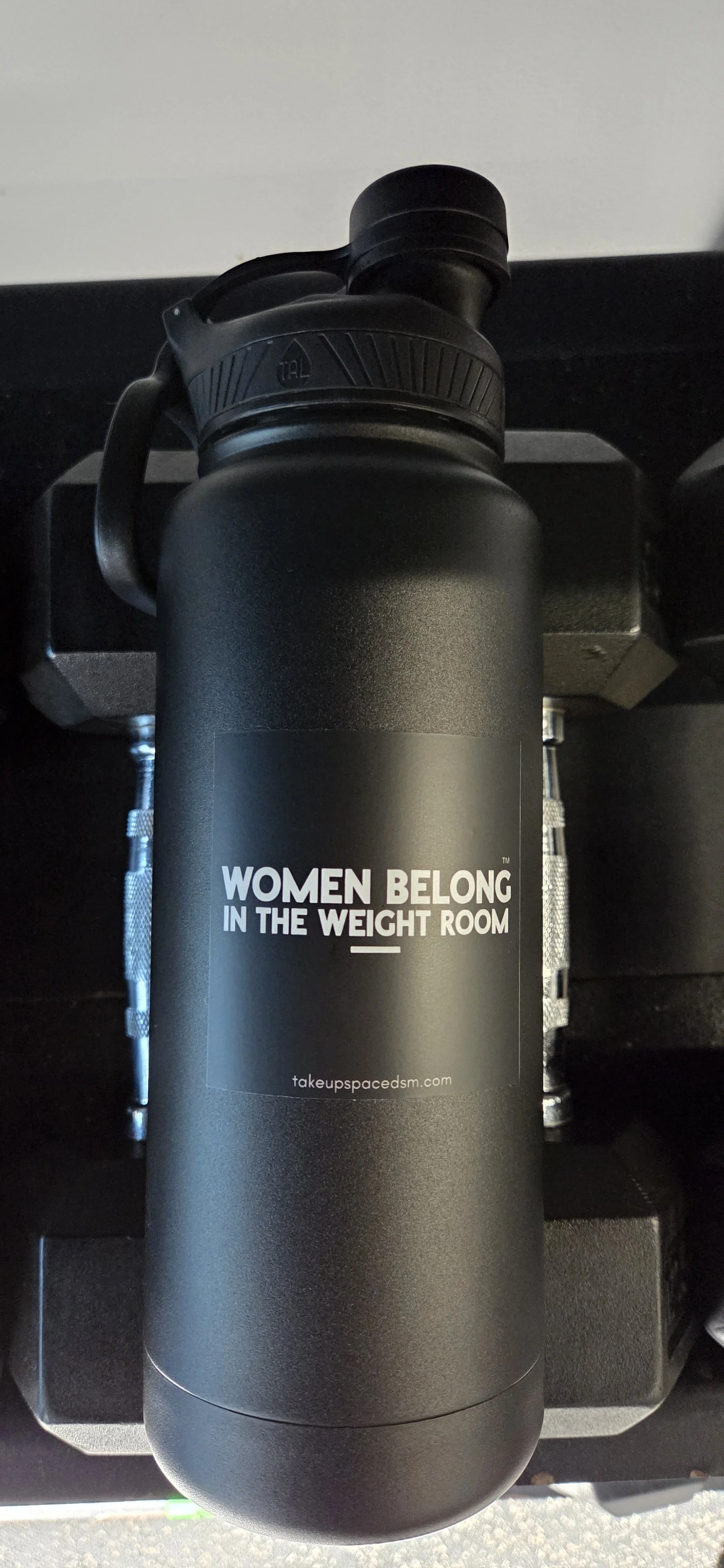 Women Belong in the Weight Room Sticker