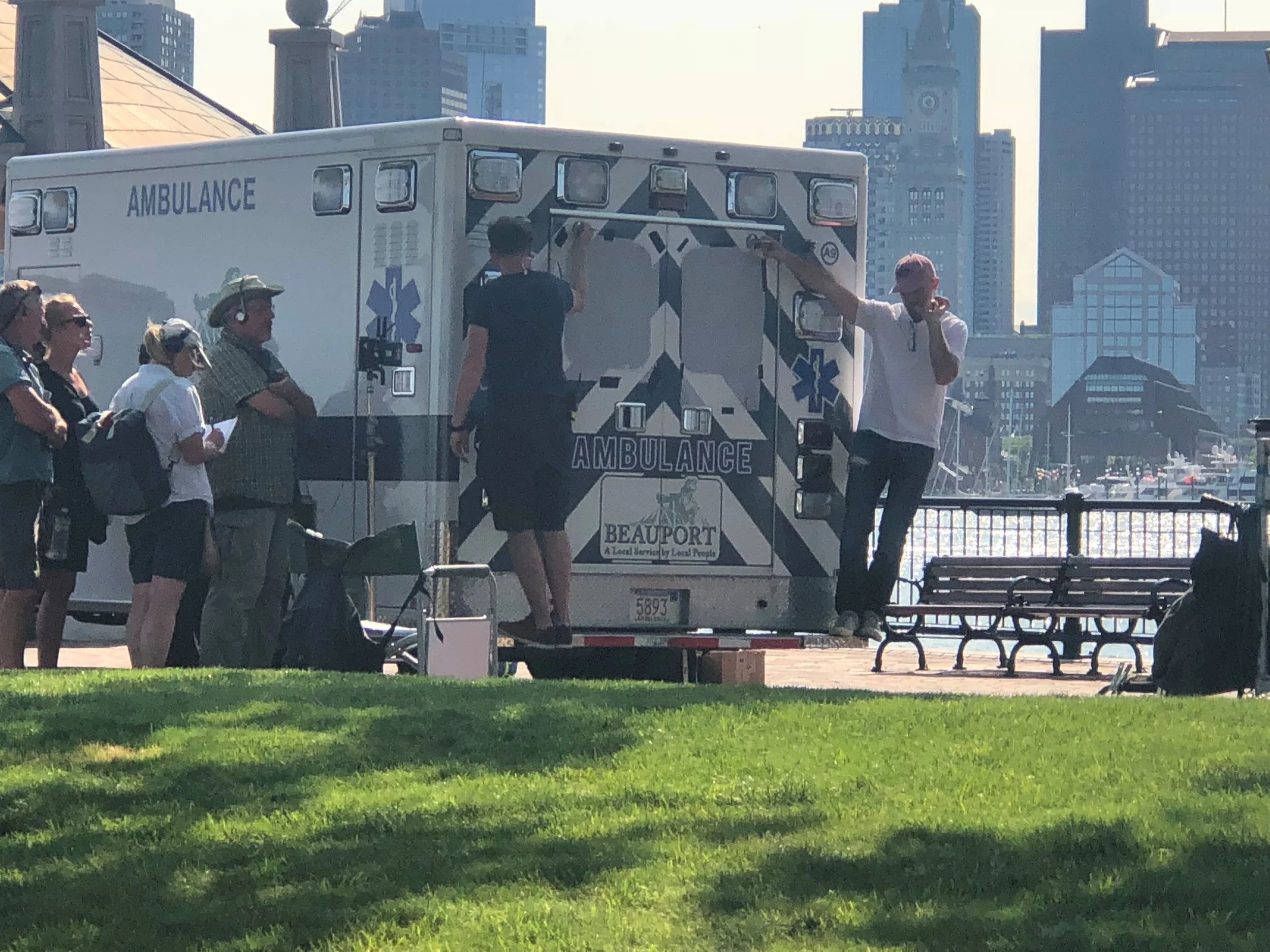 Film Team Boston Ambulance Set Fixer