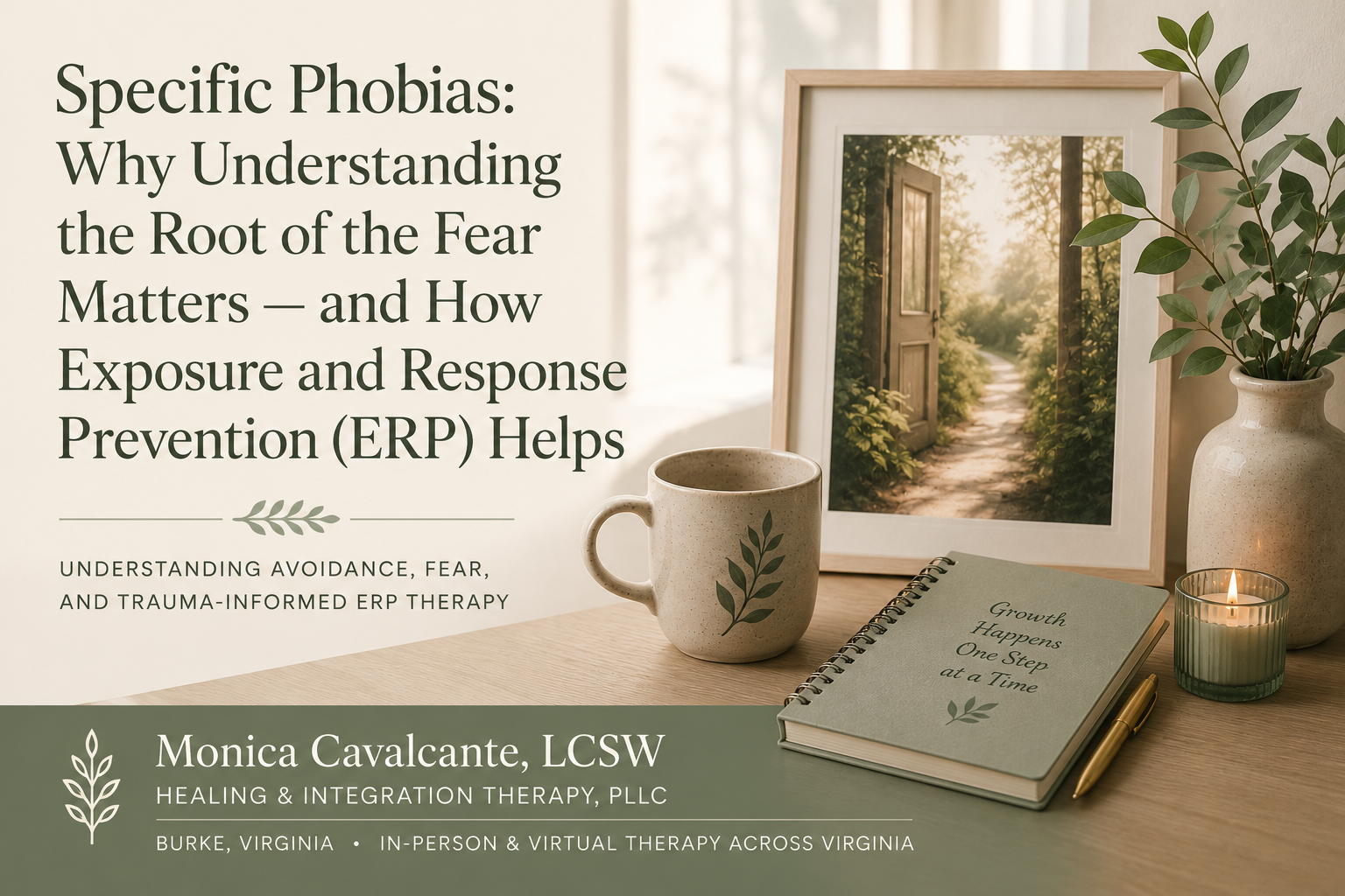 Specific Phobias: Why Understanding the Root of the Fear Matters, and How Exposure and Response Prevention (ERP) Helps