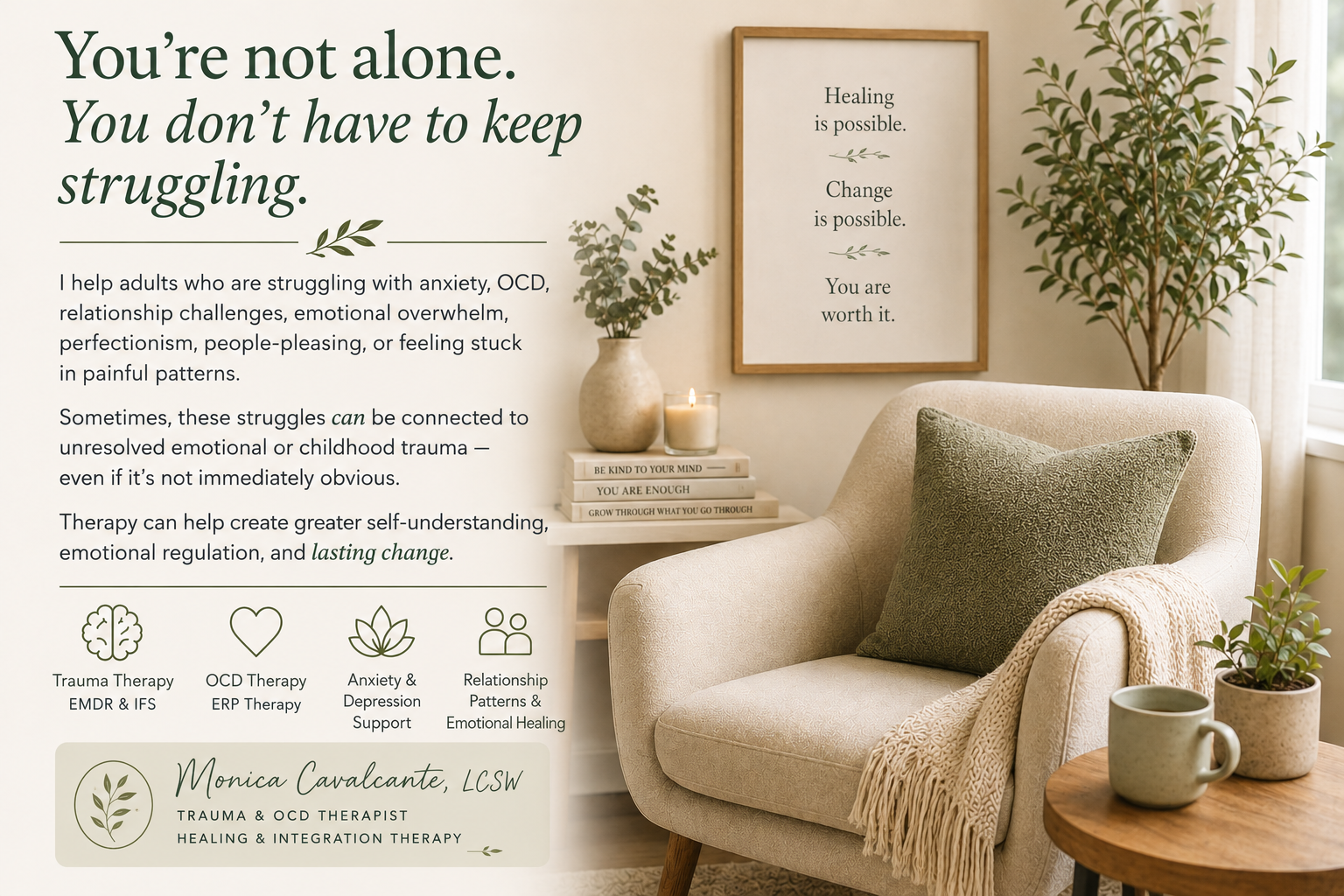 When Anxiety, OCD, or Relationship Struggles May Be Connected to Trauma
