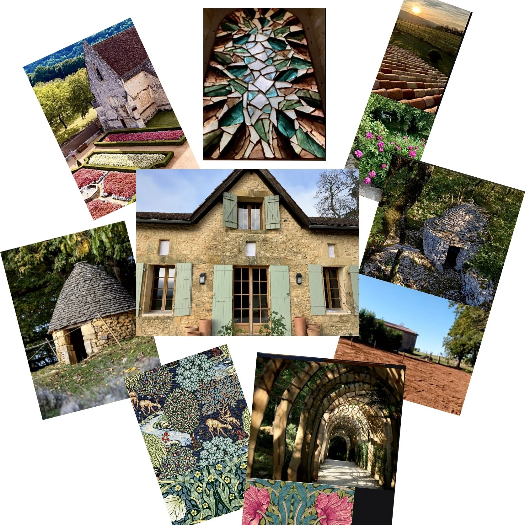 stained glass moodboard
